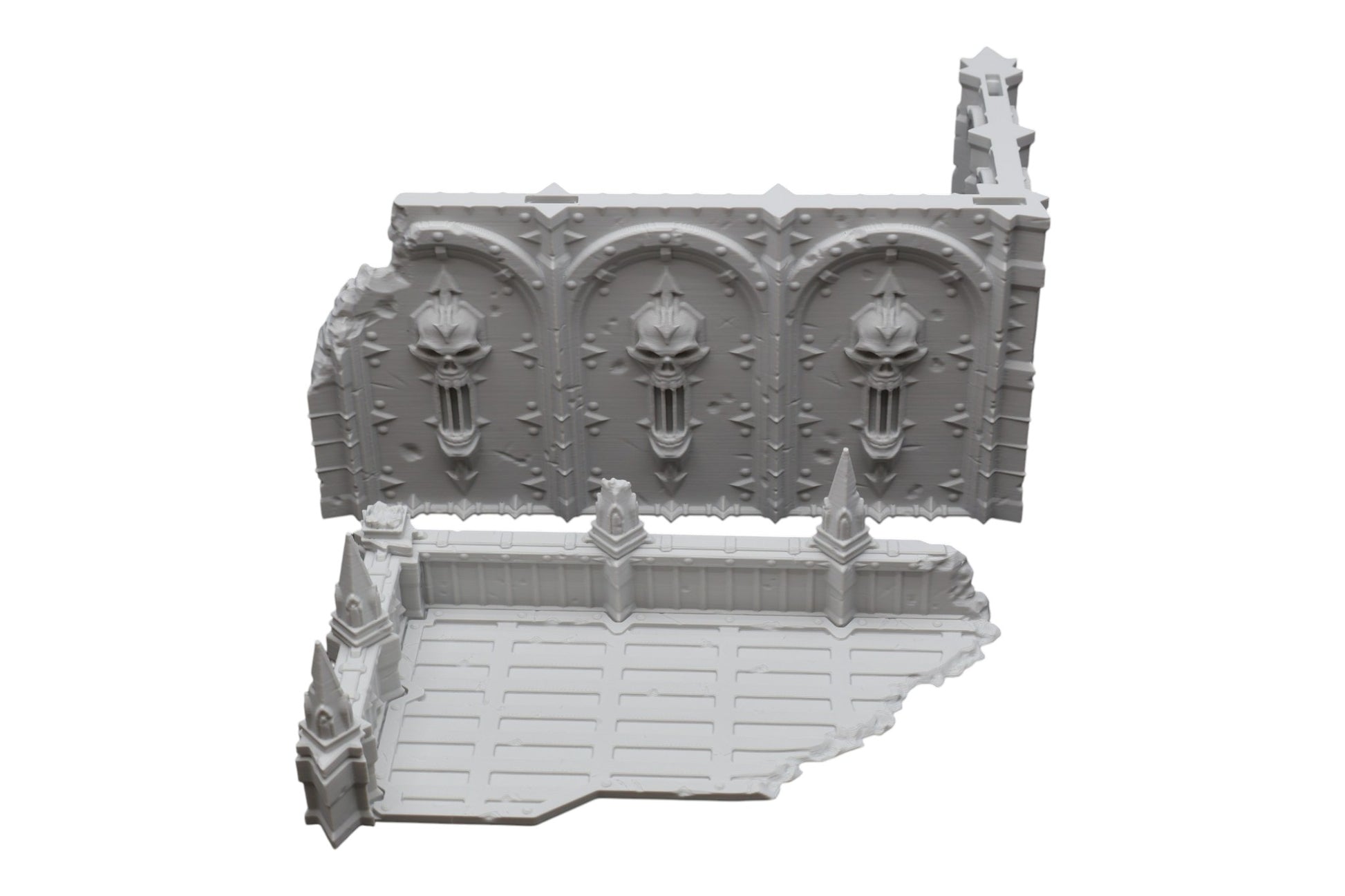 Wargaming 28mm scatter terrain scenery showing 3D-printed item that is compatible with games such as Warhammer 40K, Star Wars Legions, D+D, Dungeons and Dragons, Sci-Fi, Fantasy and other miniature tabletop games. Brand Jawar3d found at www.jawar3d.co.uk.