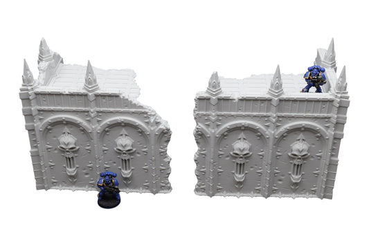 Wargaming 28mm scatter terrain scenery showing 3D-printed item that is compatible with games such as Warhammer 40K, Star Wars Legions, D+D, Dungeons and Dragons, Sci-Fi, Fantasy and other miniature tabletop games. Brand Jawar3d found at www.jawar3d.co.uk.