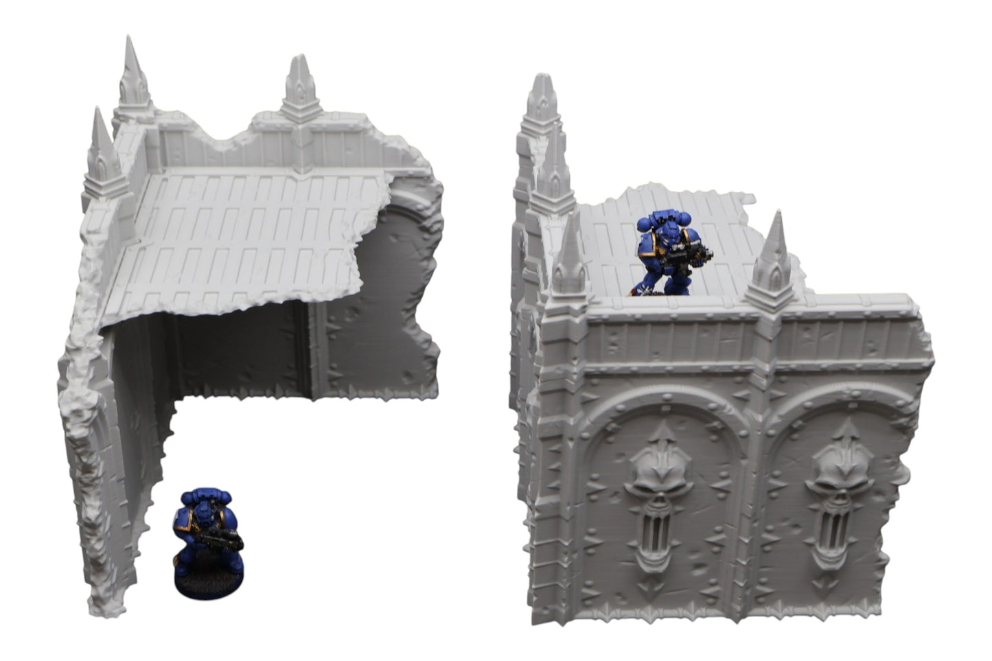 Wargaming 28mm scatter terrain scenery showing 3D-printed item that is compatible with games such as Warhammer 40K, Star Wars Legions, D+D, Dungeons and Dragons, Sci-Fi, Fantasy and other miniature tabletop games. Brand Jawar3d found at www.jawar3d.co.uk.