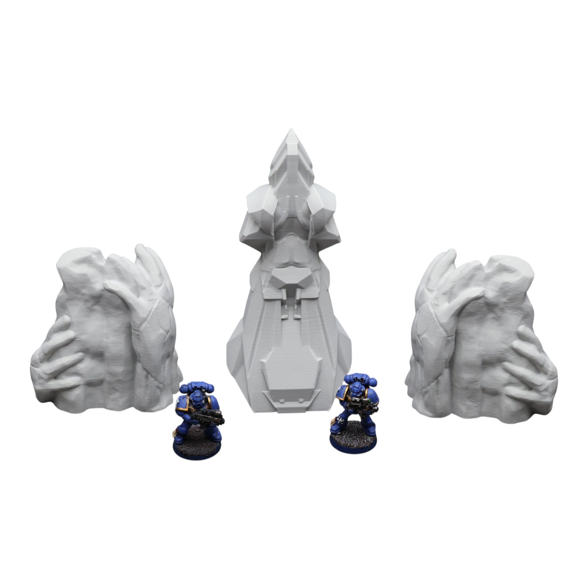 Wargaming 28mm scatter terrain scenery showing 3D-printed item that is compatible with games such as Warhammer 40K, Star Wars Legions, D+D, Dungeons and Dragons, Sci-Fi, Fantasy and other miniature tabletop games. Brand Jawar3d found at www.jawar3d.co.uk.