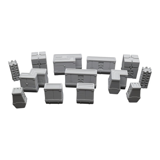 Wargaming 28mm scatter terrain scenery showing 3D-printed item that is compatible with games such as Warhammer 40K, Star Wars Legions, D+D, Dungeons and Dragons, Sci-Fi, Fantasy and other miniature tabletop games. Brand Jawar3d found at www.jawar3d.co.uk.