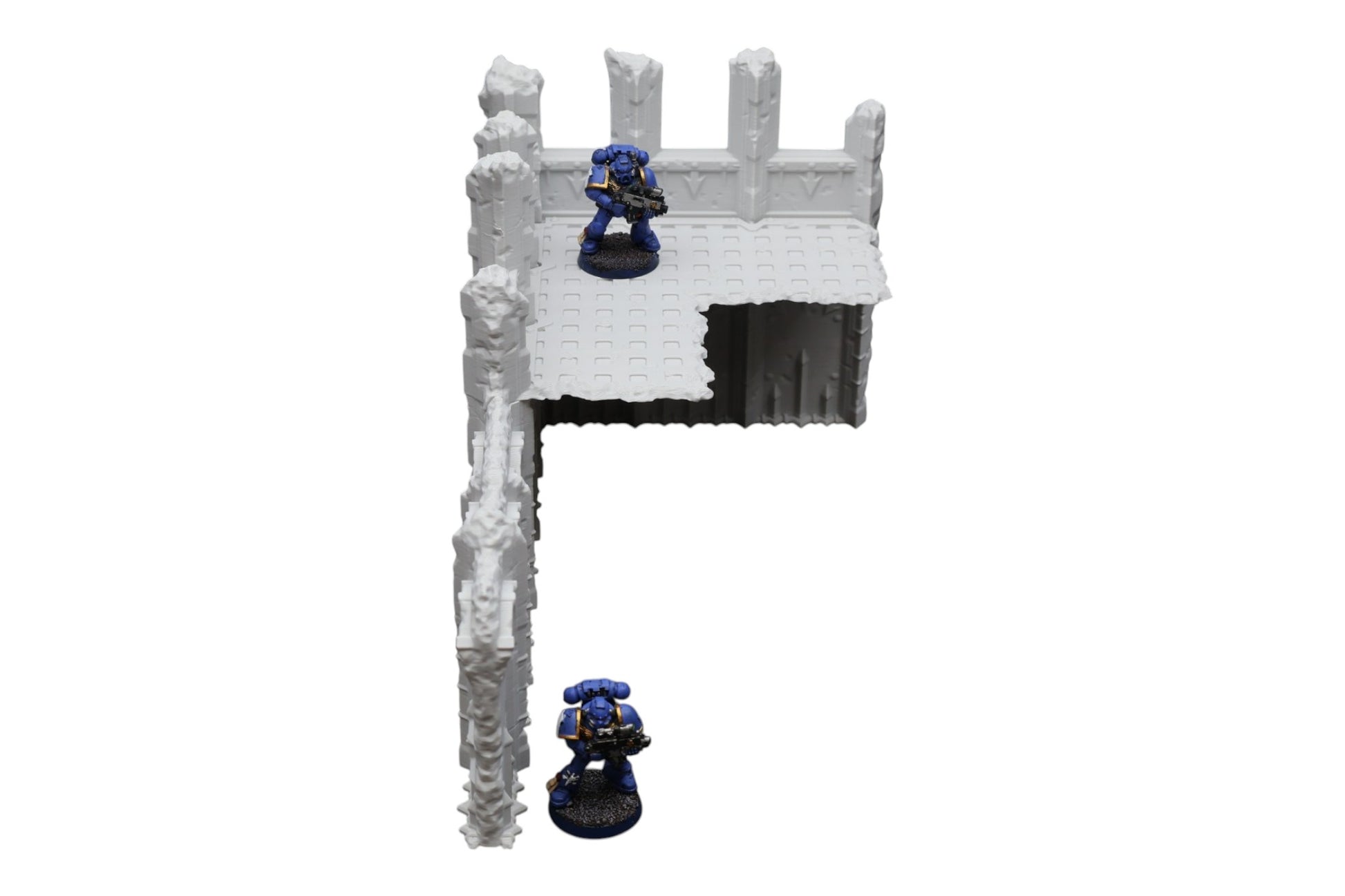 Wargaming 28mm scatter terrain scenery showing 3D-printed item that is compatible with games such as Warhammer 40K, Star Wars Legions, D+D, Dungeons and Dragons, Sci-Fi, Fantasy and other miniature tabletop games. Brand Jawar3d found at www.jawar3d.co.uk.