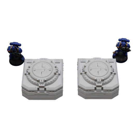 Wargaming 28mm scatter terrain scenery showing 3D-printed item that is compatible with games such as Warhammer 40K, Star Wars Legions, D+D, Dungeons and Dragons, Sci-Fi, Fantasy and other miniature tabletop games. Brand Jawar3d found at www.jawar3d.co.uk.