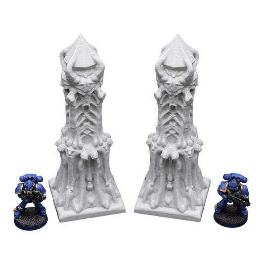 Wargaming 28mm scatter terrain scenery showing 3D-printed item that is compatible with games such as Warhammer 40K, Star Wars Legions, D+D, Dungeons and Dragons, Sci-Fi, Fantasy and other miniature tabletop games. Brand Jawar3d found at www.jawar3d.co.uk.
