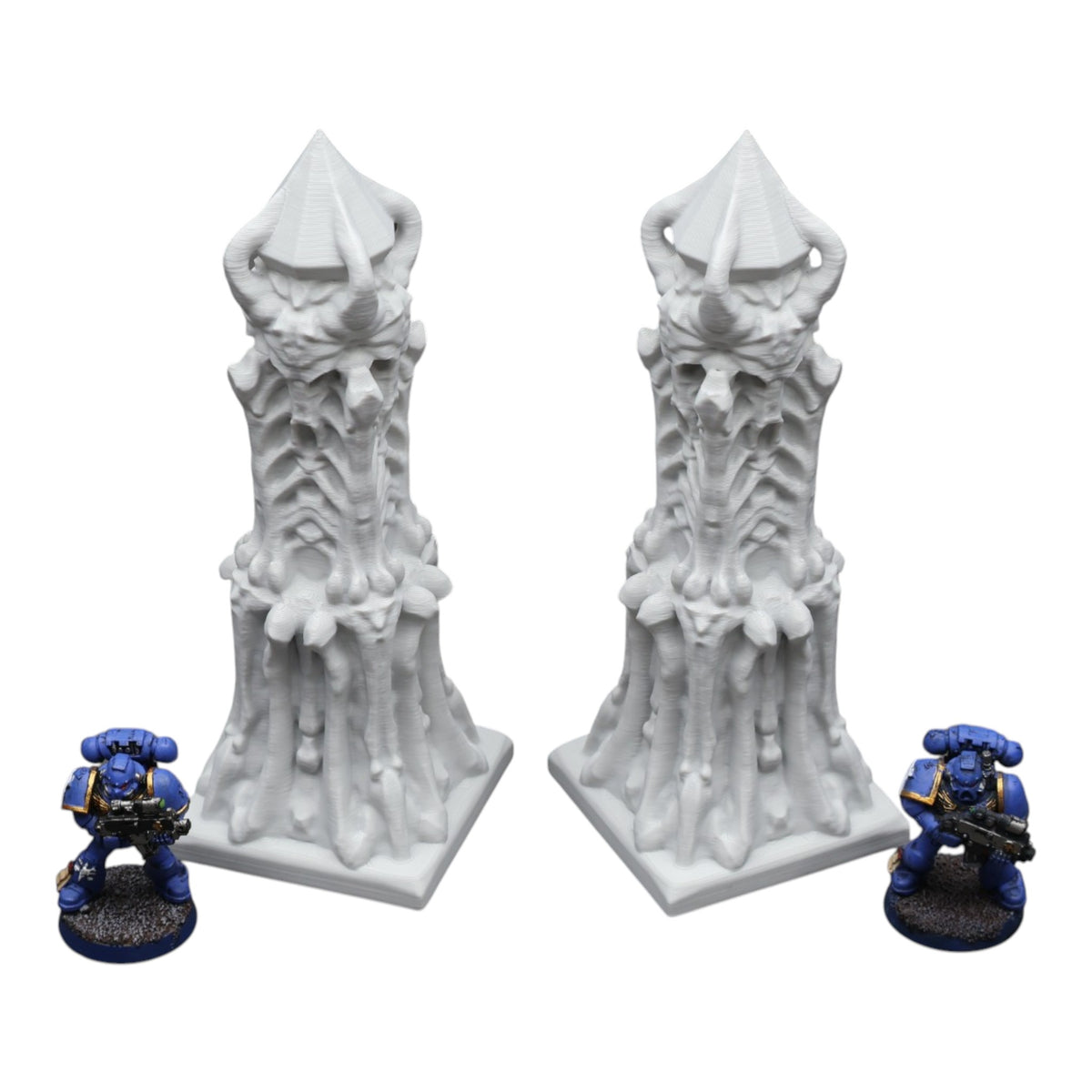 Wargaming 28mm scatter terrain scenery showing 3D-printed item that is compatible with games such as Warhammer 40K, Star Wars Legions, D+D, Dungeons and Dragons, Sci-Fi, Fantasy and other miniature tabletop games. Brand Jawar3d found at www.jawar3d.co.uk.