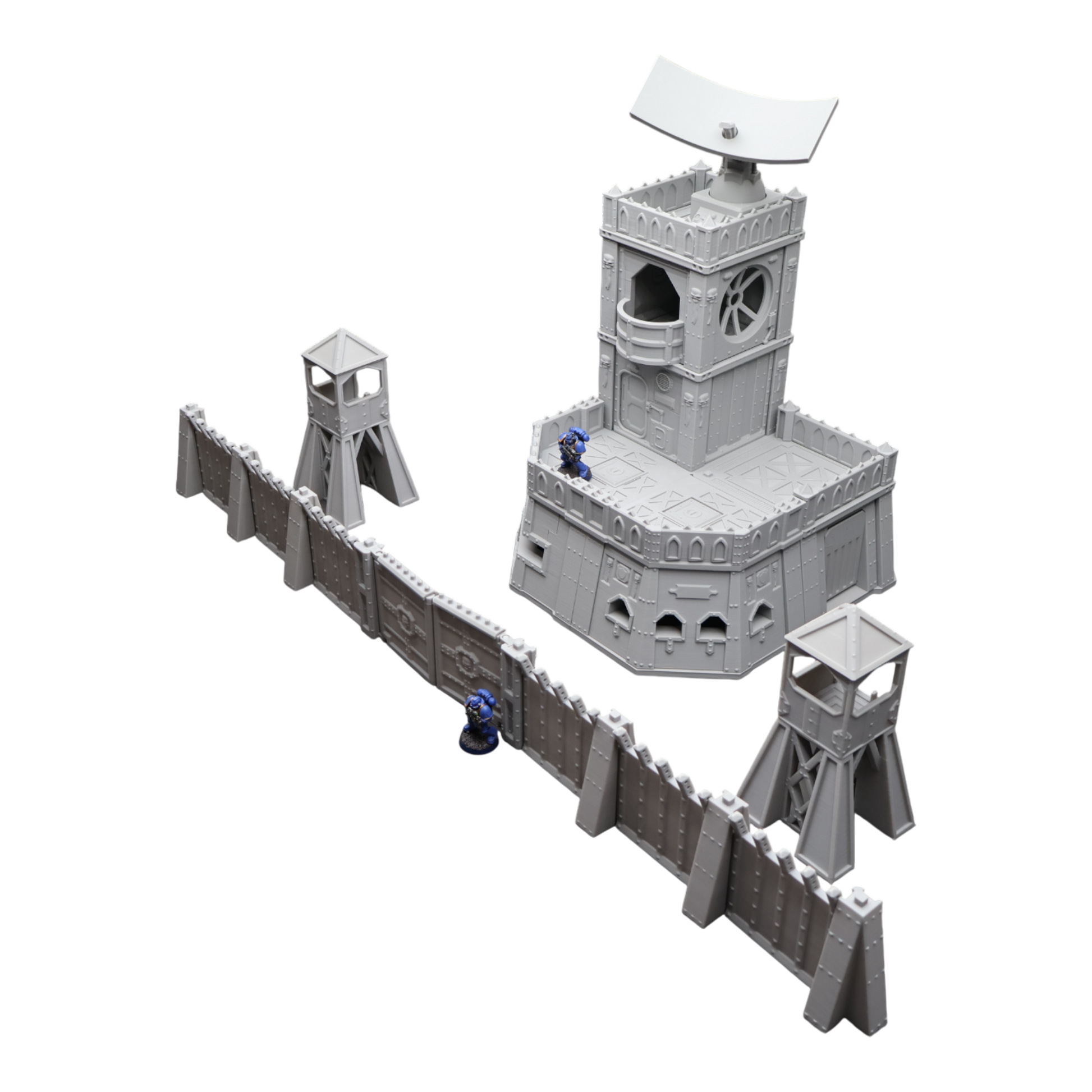 Wargaming 28mm scatter terrain scenery showing 3D-printed item that is compatible with games such as Warhammer 40K, Star Wars Legions, D+D, Dungeons and Dragons, Sci-Fi, Fantasy and other miniature tabletop games. Brand Jawar3d found at www.jawar3d.co.uk.