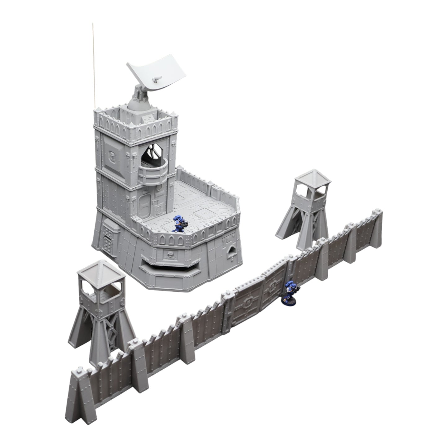 Wargaming 28mm scatter terrain scenery showing 3D-printed item that is compatible with games such as Warhammer 40K, Star Wars Legions, D+D, Dungeons and Dragons, Sci-Fi, Fantasy and other miniature tabletop games. Brand Jawar3d found at www.jawar3d.co.uk.