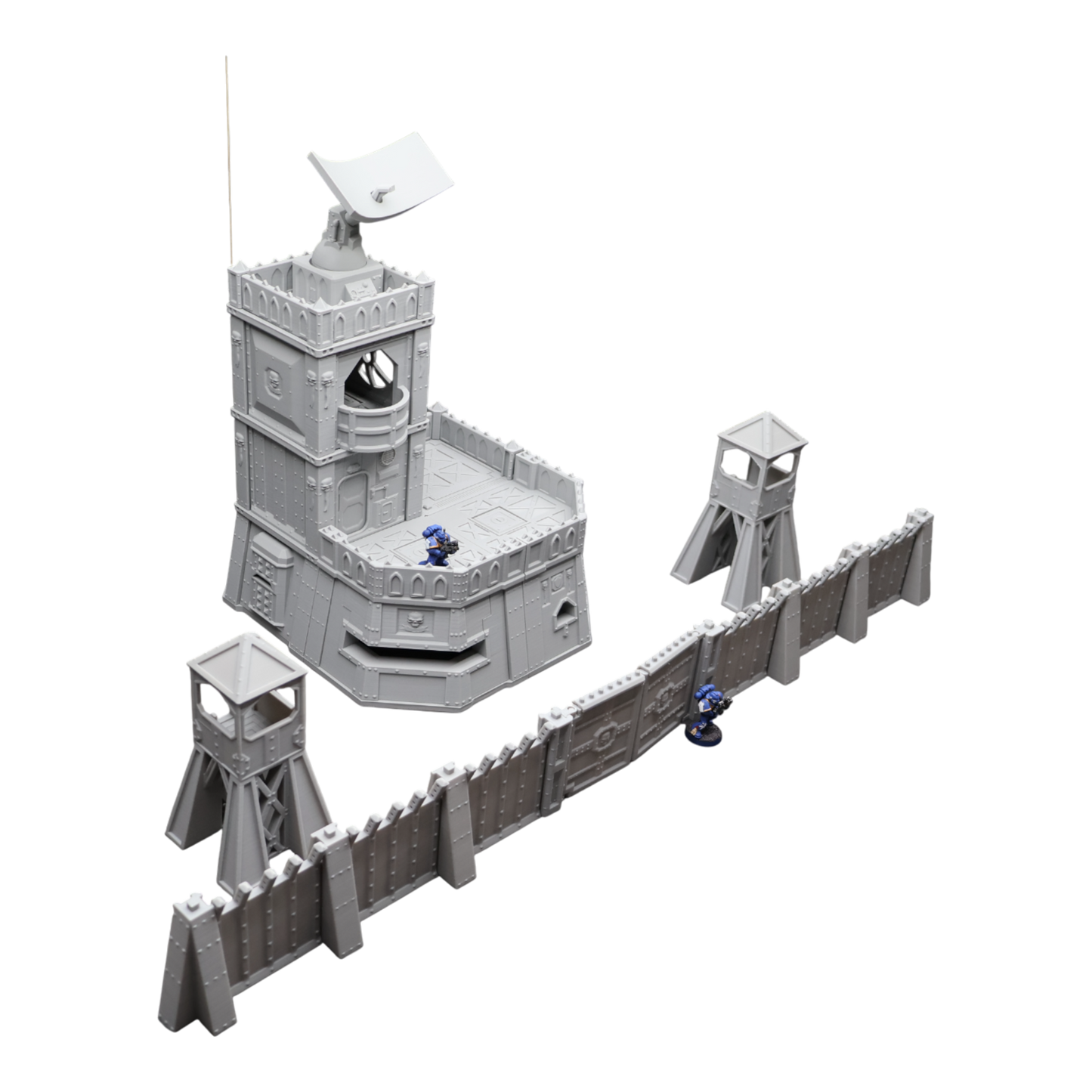 Wargaming 28mm scatter terrain scenery showing 3D-printed item that is compatible with games such as Warhammer 40K, Star Wars Legions, D+D, Dungeons and Dragons, Sci-Fi, Fantasy and other miniature tabletop games. Brand Jawar3d found at www.jawar3d.co.uk.