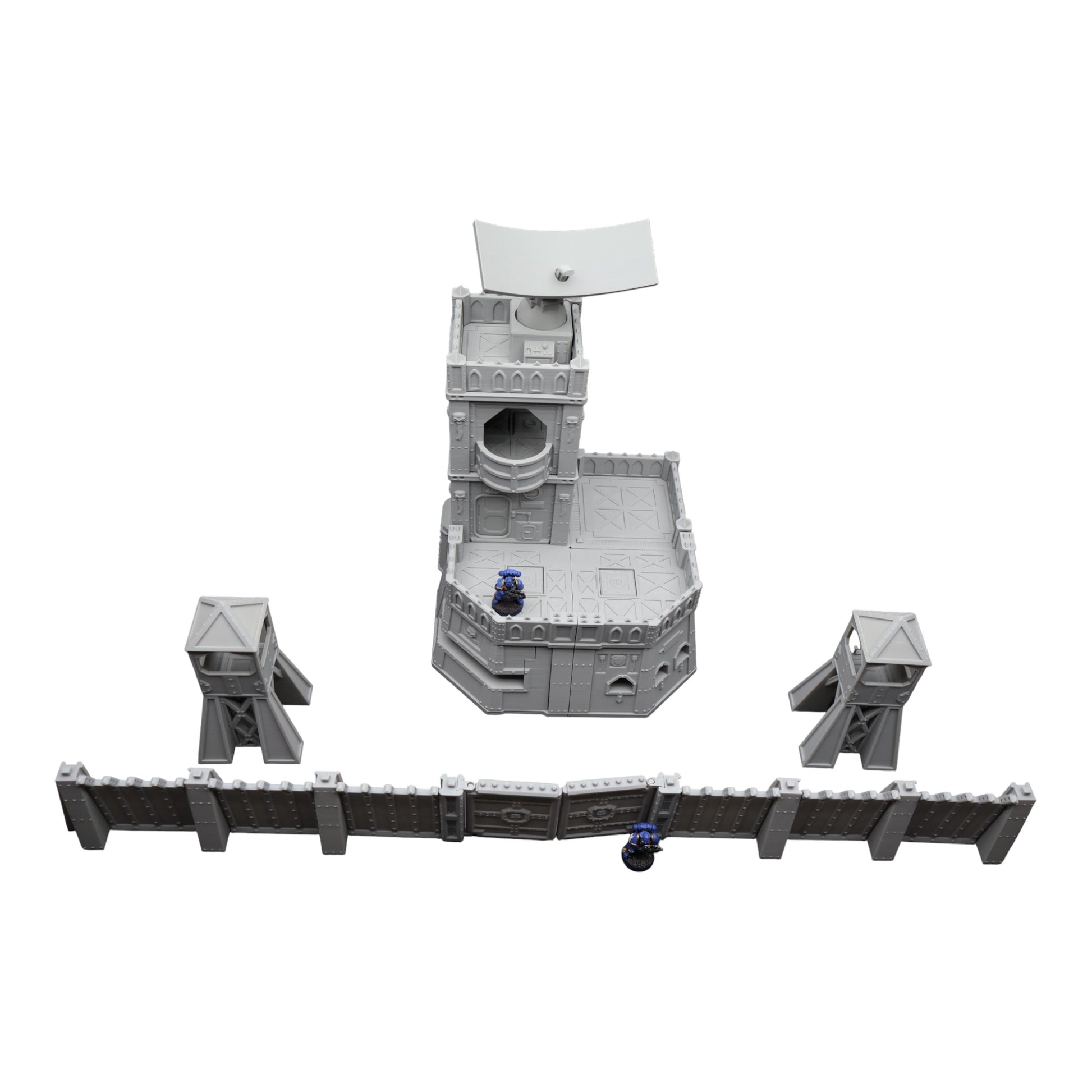 Wargaming 28mm scatter terrain scenery showing 3D-printed item that is compatible with games such as Warhammer 40K, Star Wars Legions, D+D, Dungeons and Dragons, Sci-Fi, Fantasy and other miniature tabletop games. Brand Jawar3d found at www.jawar3d.co.uk.