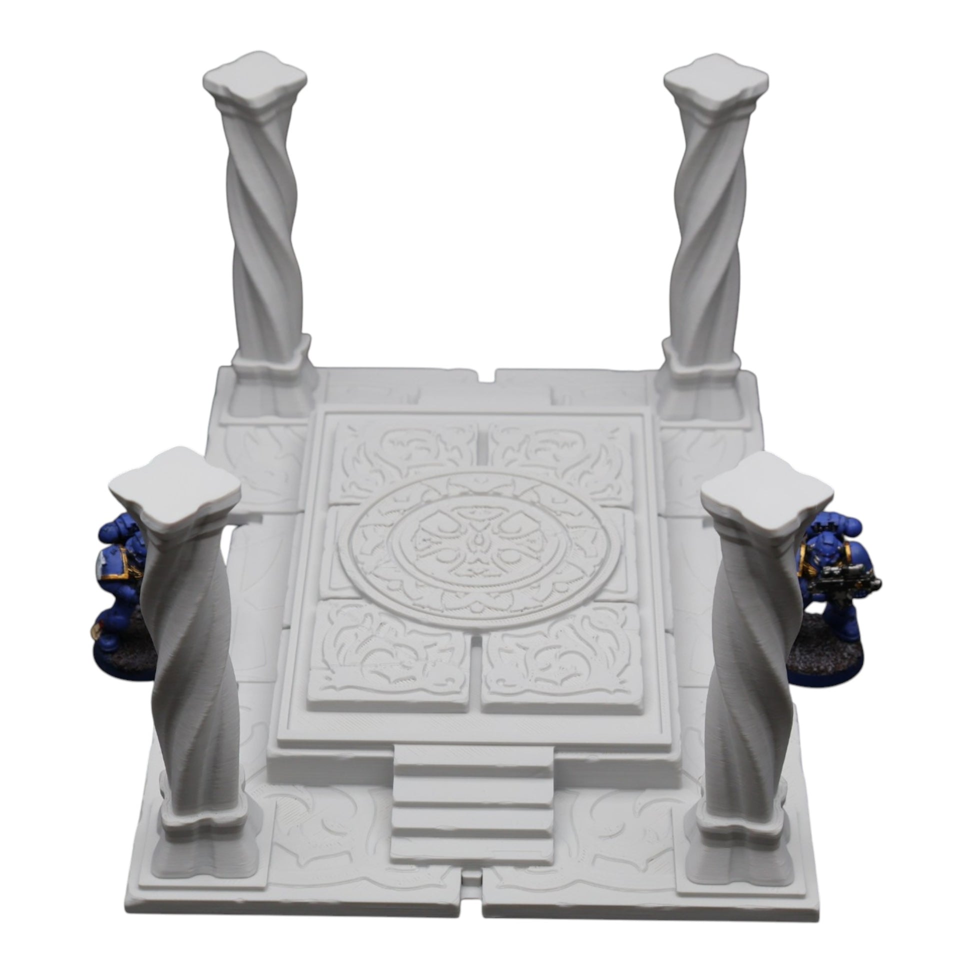Wargaming 28mm scatter terrain scenery showing 3D-printed item that is compatible with games such as Warhammer 40K, Star Wars Legions, D+D, Dungeons and Dragons, Sci-Fi, Fantasy and other miniature tabletop games. Brand Jawar3d found at www.jawar3d.co.uk.