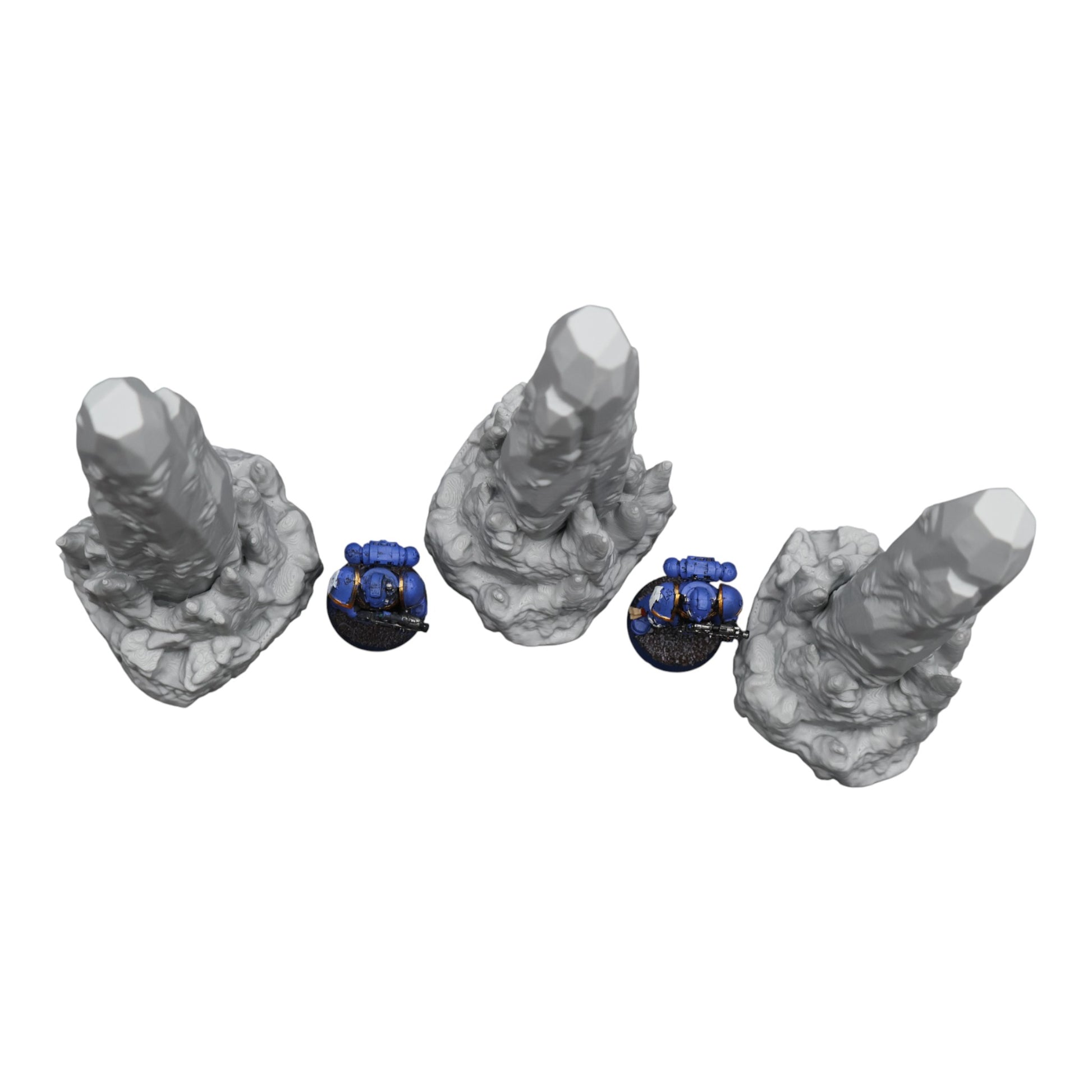 Wargaming 28mm scatter terrain scenery showing 3D-printed item that is compatible with games such as Warhammer 40K, Star Wars Legions, D+D, Dungeons and Dragons, Sci-Fi, Fantasy and other miniature tabletop games. Brand Jawar3d found at www.jawar3d.co.uk.