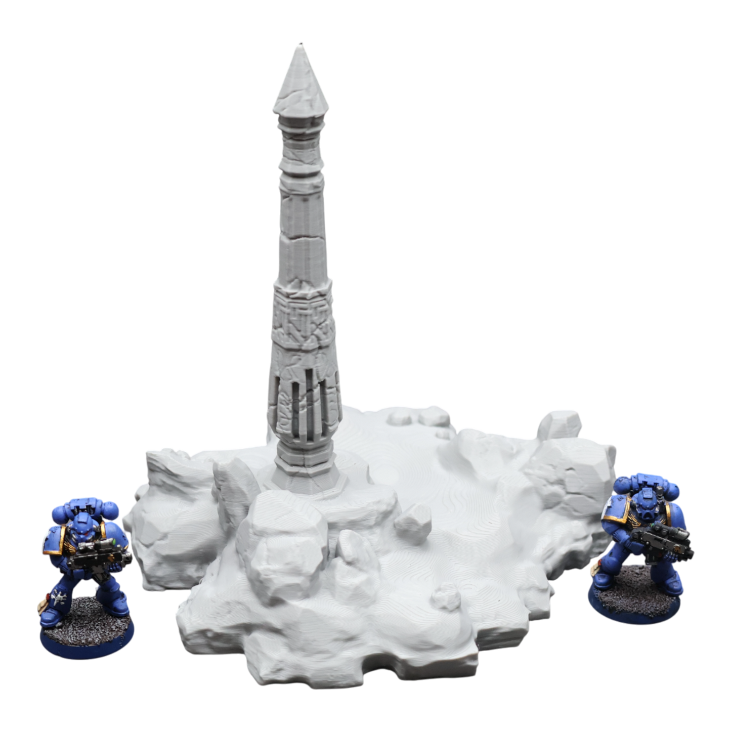 Wargaming 28mm scatter terrain scenery showing 3D-printed item that is compatible with games such as Warhammer 40K, Star Wars Legions, D+D, Dungeons and Dragons, Sci-Fi, Fantasy and other miniature tabletop games. Brand Jawar3d found at www.jawar3d.co.uk.