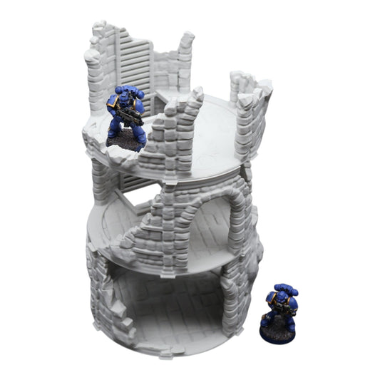 Wargaming 28mm scatter terrain scenery showing 3D-printed item that is compatible with games such as Warhammer 40K, Star Wars Legions, D+D, Dungeons and Dragons, Sci-Fi, Fantasy and other miniature tabletop games. Brand Jawar3d found at www.jawar3d.co.uk.