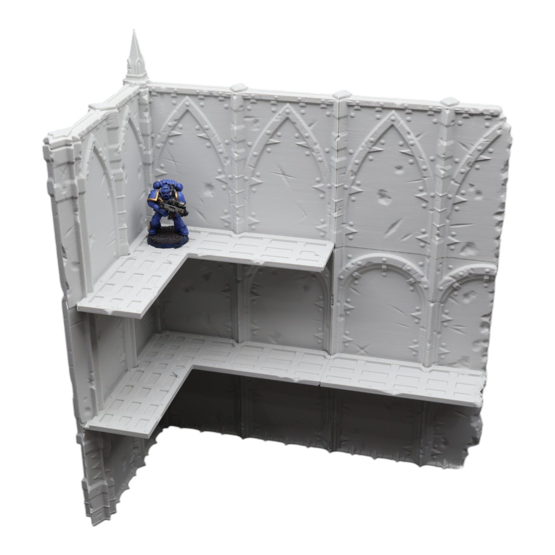 Wargaming 28mm scatter terrain scenery showing 3D-printed item that is compatible with games such as Warhammer 40K, Star Wars Legions, D+D, Dungeons and Dragons, Sci-Fi, Fantasy and other miniature tabletop games. Brand Jawar3d found at www.jawar3d.co.uk.
