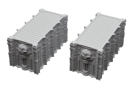 Wargaming 28mm scatter terrain scenery showing 3D-printed item that is compatible with games such as Warhammer 40K, Star Wars Legions, D+D, Dungeons and Dragons, Sci-Fi, Fantasy and other miniature tabletop games. Brand Jawar3d found at www.jawar3d.co.uk.