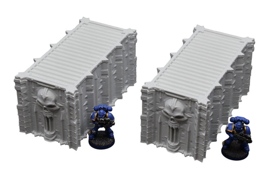 Wargaming 28mm scatter terrain scenery showing 3D-printed item that is compatible with games such as Warhammer 40K, Star Wars Legions, D+D, Dungeons and Dragons, Sci-Fi, Fantasy and other miniature tabletop games. Brand Jawar3d found at www.jawar3d.co.uk.