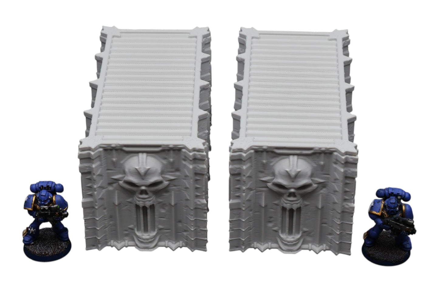 Wargaming 28mm scatter terrain scenery showing 3D-printed item that is compatible with games such as Warhammer 40K, Star Wars Legions, D+D, Dungeons and Dragons, Sci-Fi, Fantasy and other miniature tabletop games. Brand Jawar3d found at www.jawar3d.co.uk.