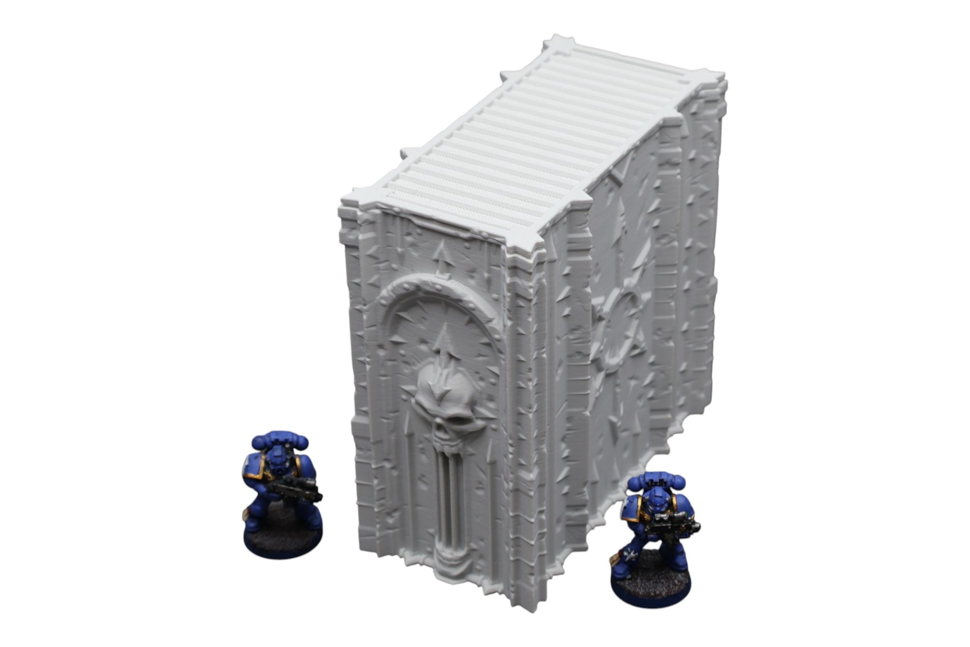 Wargaming 28mm scatter terrain scenery showing 3D-printed item that is compatible with games such as Warhammer 40K, Star Wars Legions, D+D, Dungeons and Dragons, Sci-Fi, Fantasy and other miniature tabletop games. Brand Jawar3d found at www.jawar3d.co.uk.