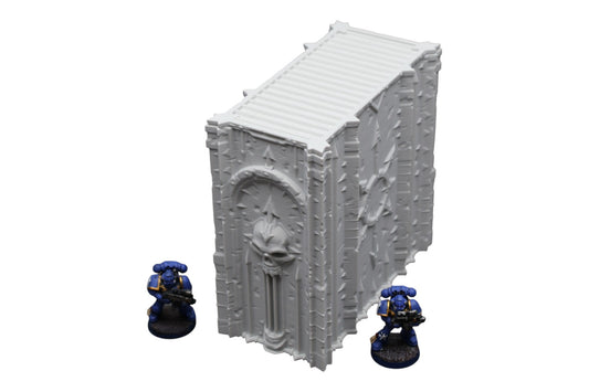 Wargaming 28mm scatter terrain scenery showing 3D-printed item that is compatible with games such as Warhammer 40K, Star Wars Legions, D+D, Dungeons and Dragons, Sci-Fi, Fantasy and other miniature tabletop games. Brand Jawar3d found at www.jawar3d.co.uk.
