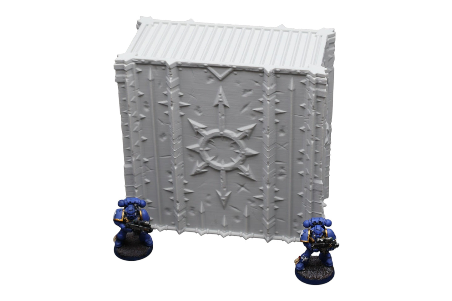 Wargaming 28mm scatter terrain scenery showing 3D-printed item that is compatible with games such as Warhammer 40K, Star Wars Legions, D+D, Dungeons and Dragons, Sci-Fi, Fantasy and other miniature tabletop games. Brand Jawar3d found at www.jawar3d.co.uk.