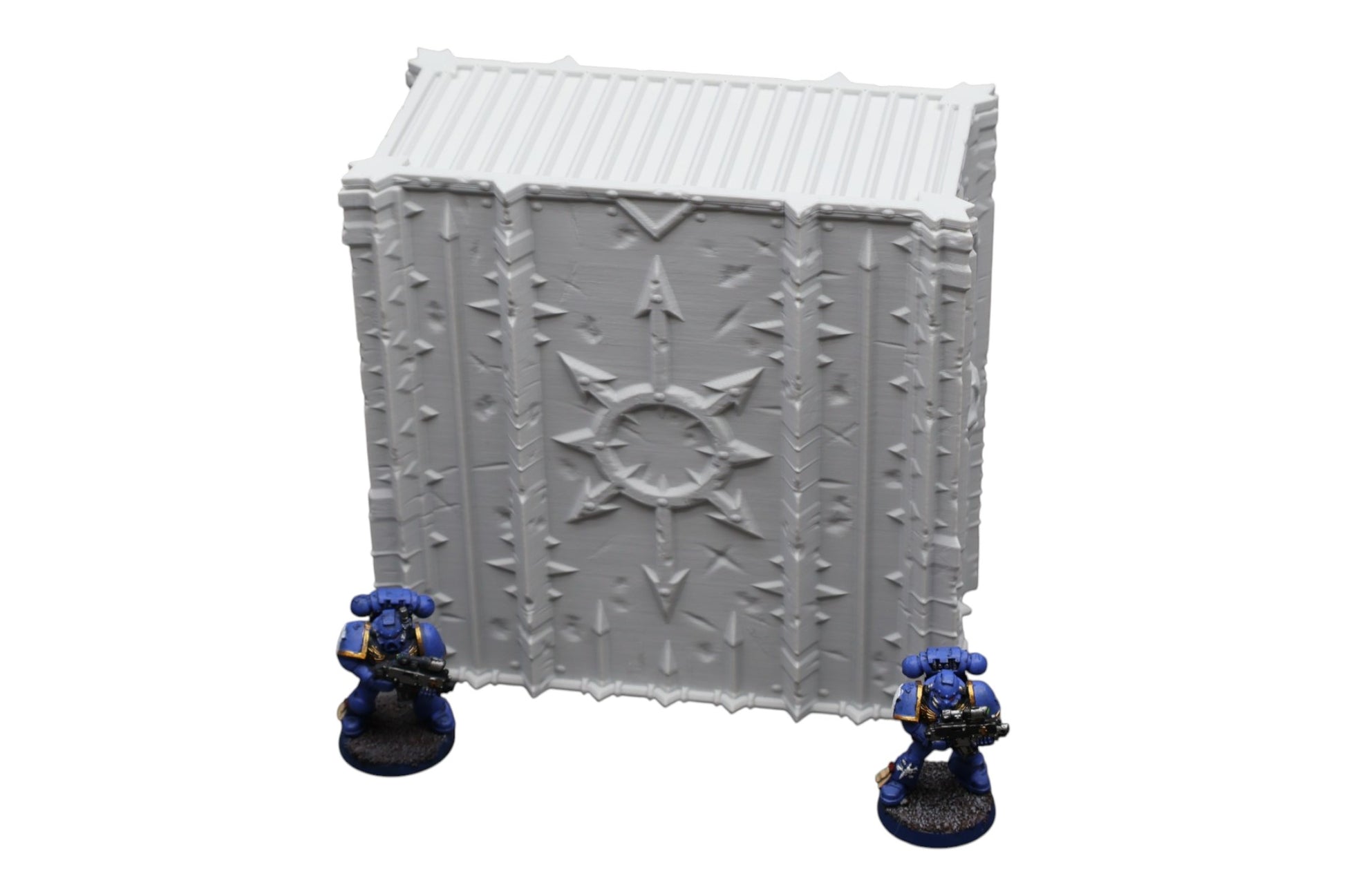 Wargaming 28mm scatter terrain scenery showing 3D-printed item that is compatible with games such as Warhammer 40K, Star Wars Legions, D+D, Dungeons and Dragons, Sci-Fi, Fantasy and other miniature tabletop games. Brand Jawar3d found at www.jawar3d.co.uk.