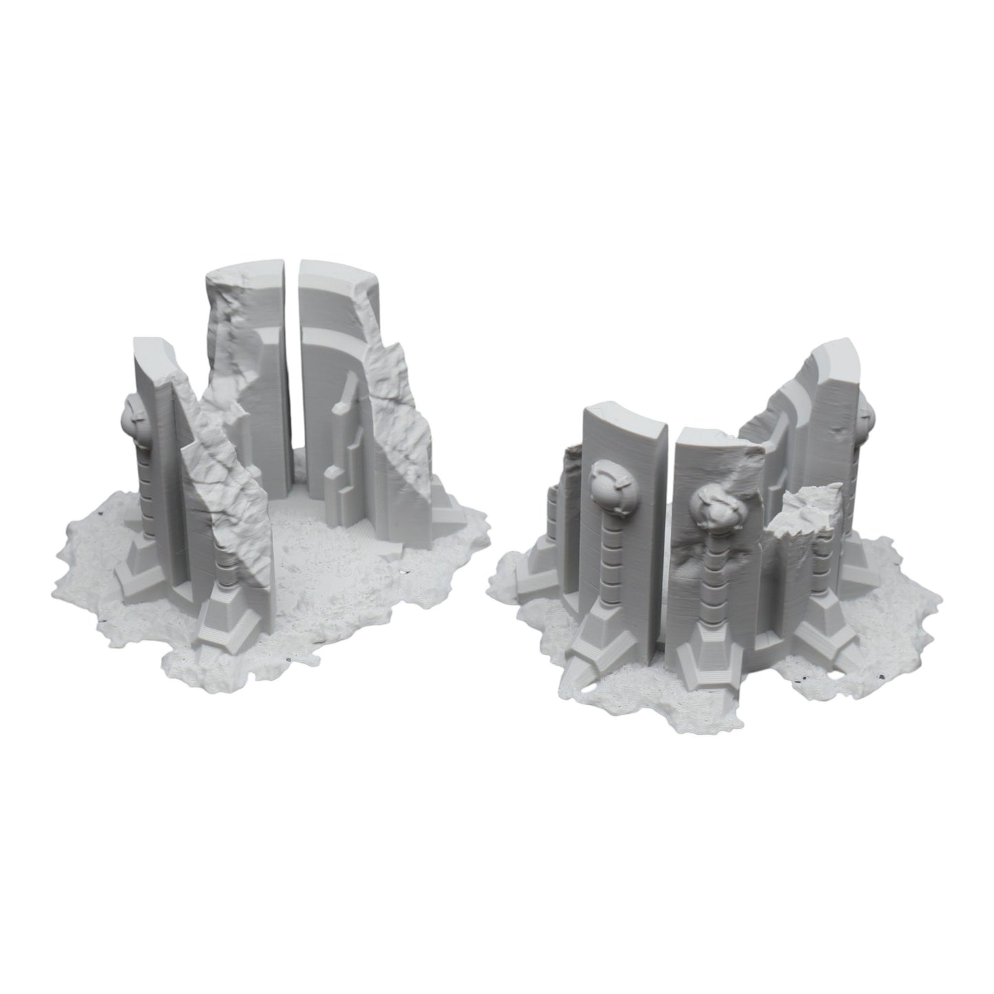 Wargaming 28mm scatter terrain scenery showing 3D-printed item that is compatible with games such as Warhammer 40K, Star Wars Legions, D+D, Dungeons and Dragons, Sci-Fi, Fantasy and other miniature tabletop games. Brand Jawar3d found at www.jawar3d.co.uk.