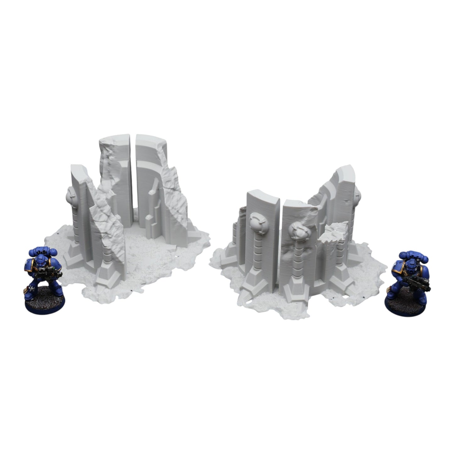 Wargaming 28mm scatter terrain scenery showing 3D-printed item that is compatible with games such as Warhammer 40K, Star Wars Legions, D+D, Dungeons and Dragons, Sci-Fi, Fantasy and other miniature tabletop games. Brand Jawar3d found at www.jawar3d.co.uk.