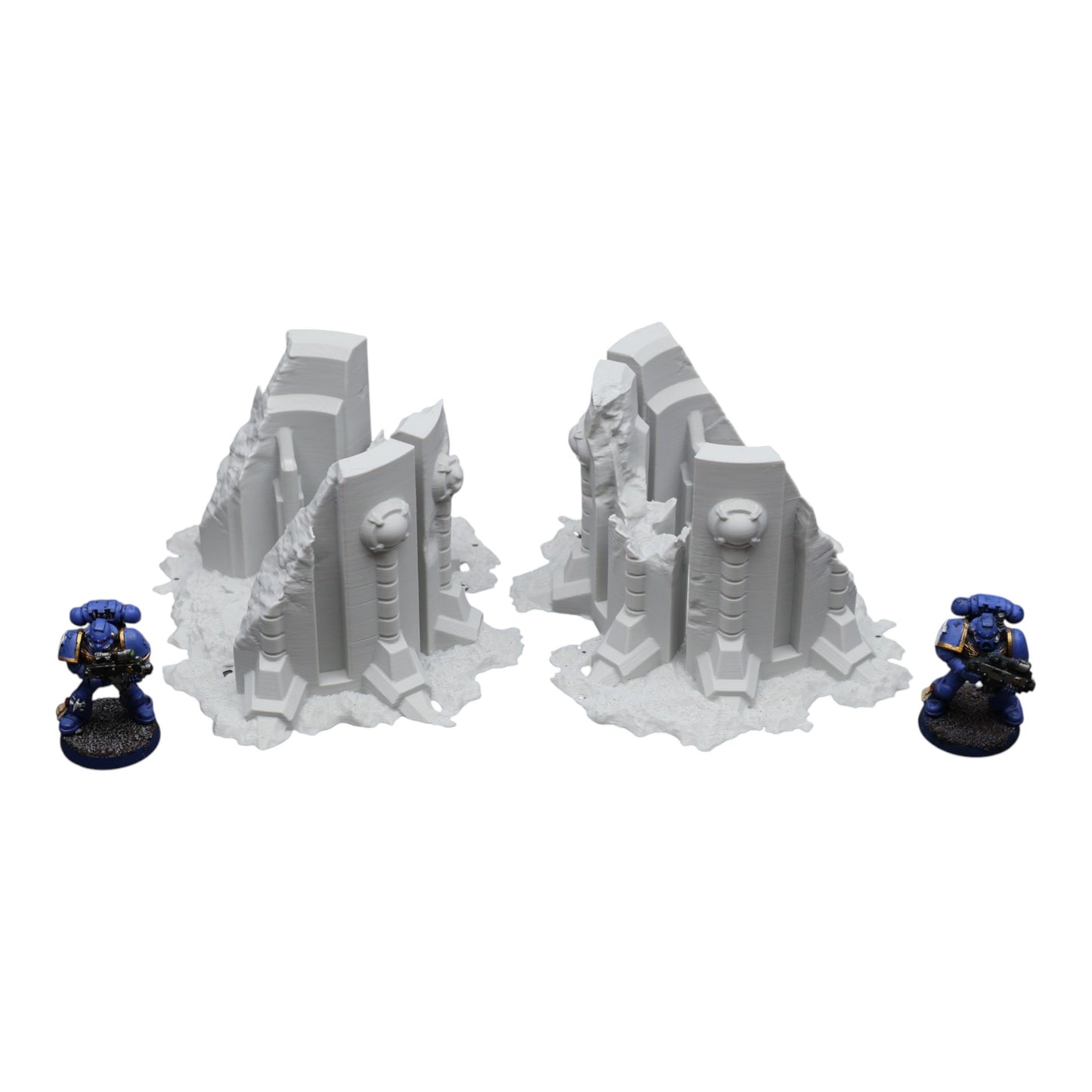 Wargaming 28mm scatter terrain scenery showing 3D-printed item that is compatible with games such as Warhammer 40K, Star Wars Legions, D+D, Dungeons and Dragons, Sci-Fi, Fantasy and other miniature tabletop games. Brand Jawar3d found at www.jawar3d.co.uk.