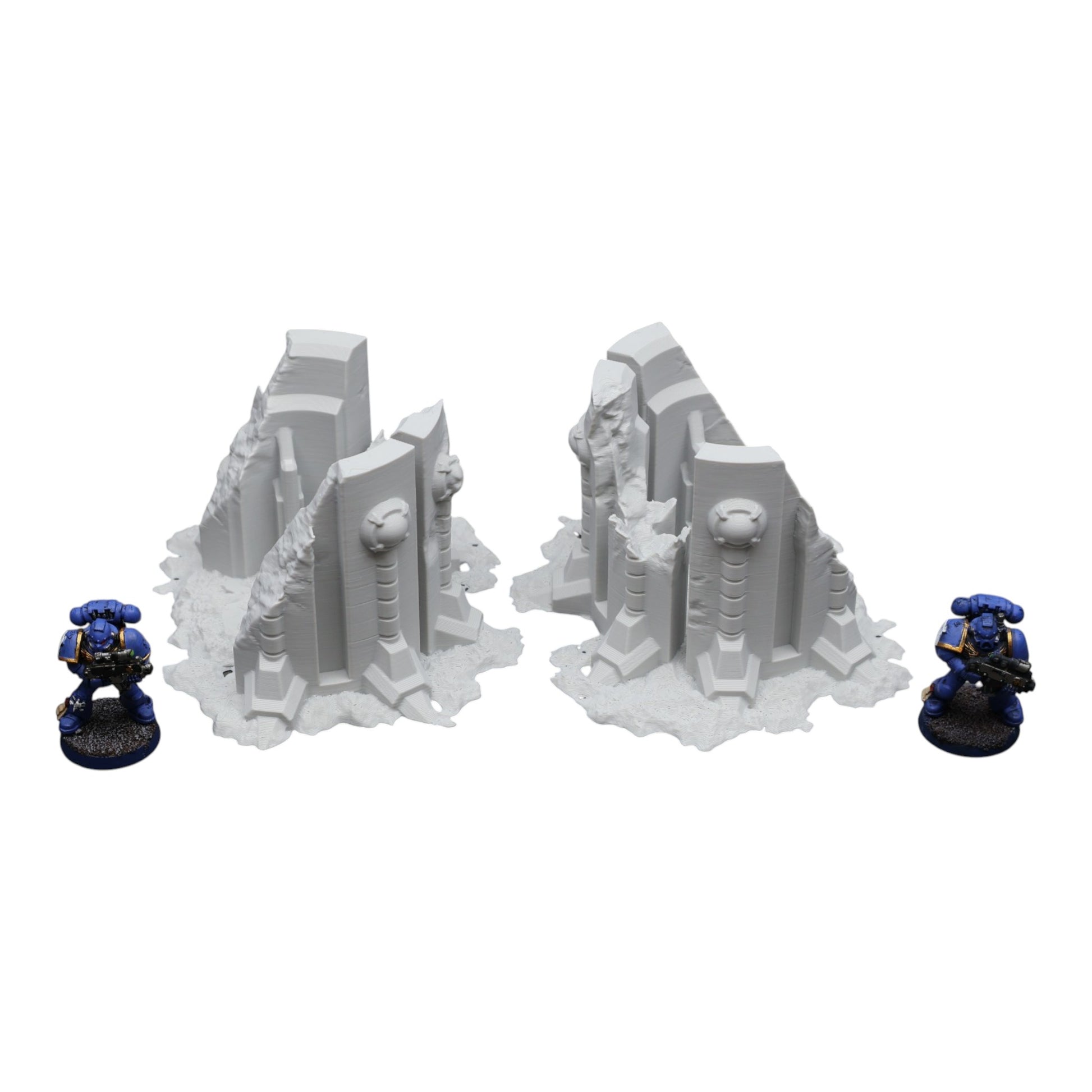 Wargaming 28mm scatter terrain scenery showing 3D-printed item that is compatible with games such as Warhammer 40K, Star Wars Legions, D+D, Dungeons and Dragons, Sci-Fi, Fantasy and other miniature tabletop games. Brand Jawar3d found at www.jawar3d.co.uk.