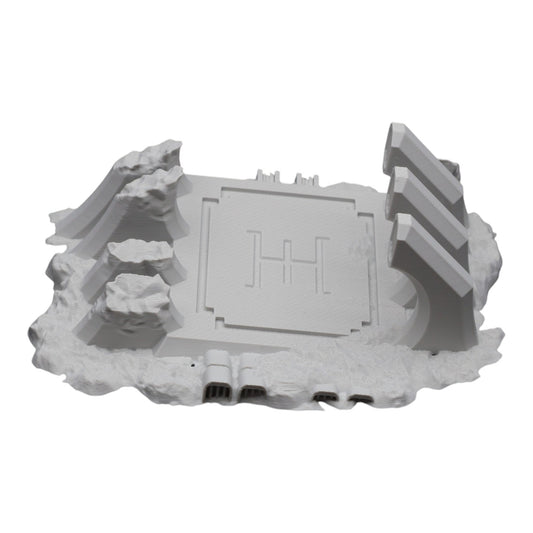 Wargaming 28mm scatter terrain scenery showing 3D-printed item that is compatible with games such as Warhammer 40K, Star Wars Legions, D+D, Dungeons and Dragons, Sci-Fi, Fantasy and other miniature tabletop games. Brand Jawar3d found at www.jawar3d.co.uk.