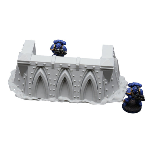 Wargaming 28mm scatter terrain scenery showing 3D-printed item that is compatible with games such as Warhammer 40K, Star Wars Legions, D+D, Dungeons and Dragons, Sci-Fi, Fantasy and other miniature tabletop games. Brand Jawar3d found at www.jawar3d.co.uk.