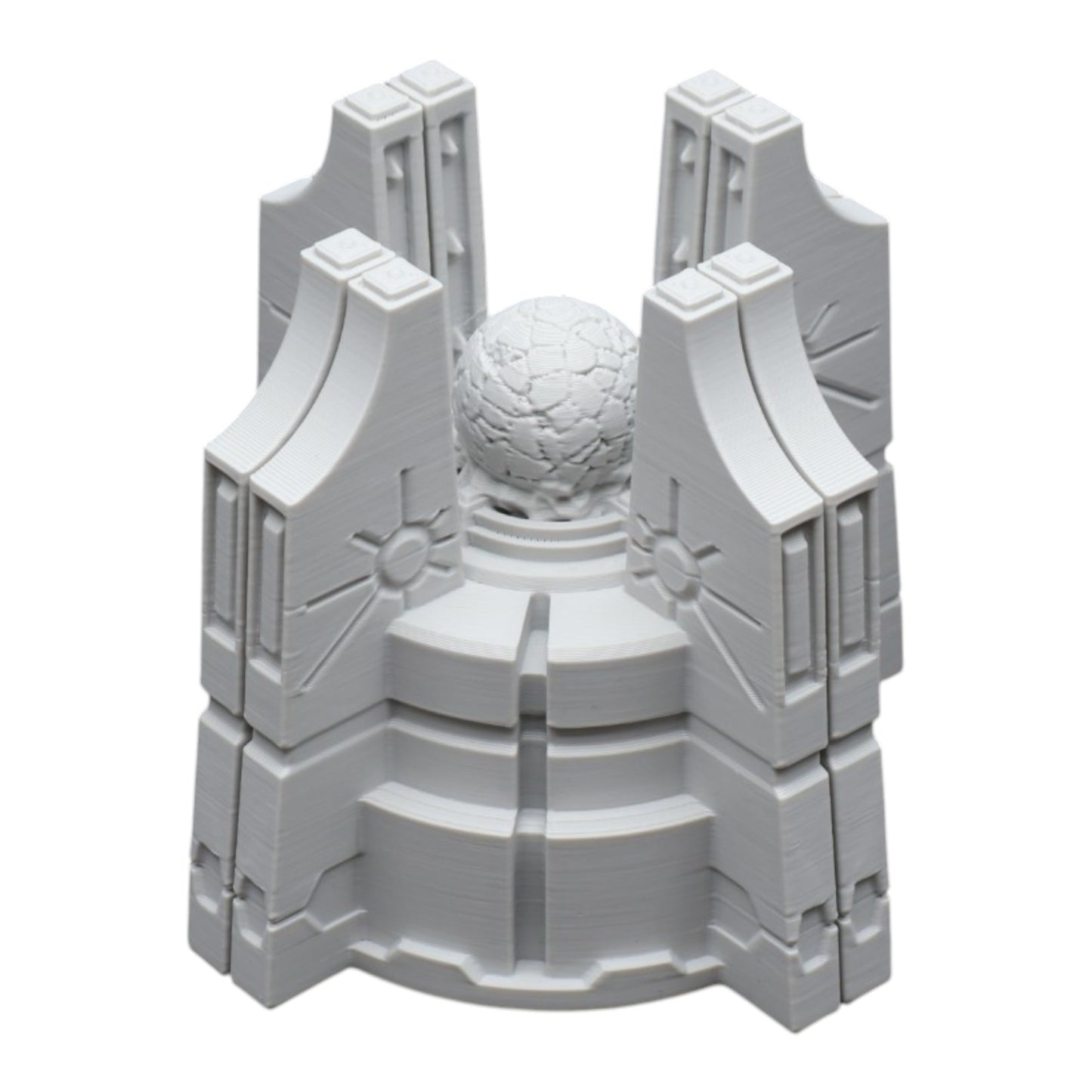 Wargaming 28mm scatter terrain scenery showing 3D-printed item that is compatible with games such as Warhammer 40K, Star Wars Legions, D+D, Dungeons and Dragons, Sci-Fi, Fantasy and other miniature tabletop games. Brand Jawar3d found at www.jawar3d.co.uk.