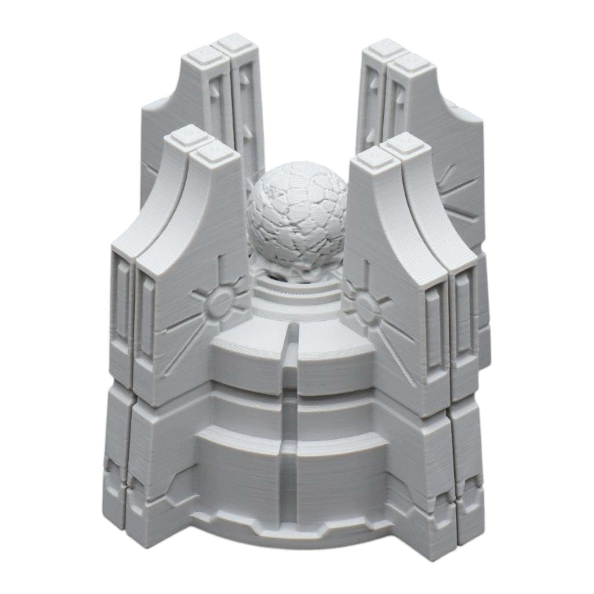 Wargaming 28mm scatter terrain scenery showing 3D-printed item that is compatible with games such as Warhammer 40K, Star Wars Legions, D+D, Dungeons and Dragons, Sci-Fi, Fantasy and other miniature tabletop games. Brand Jawar3d found at www.jawar3d.co.uk.
