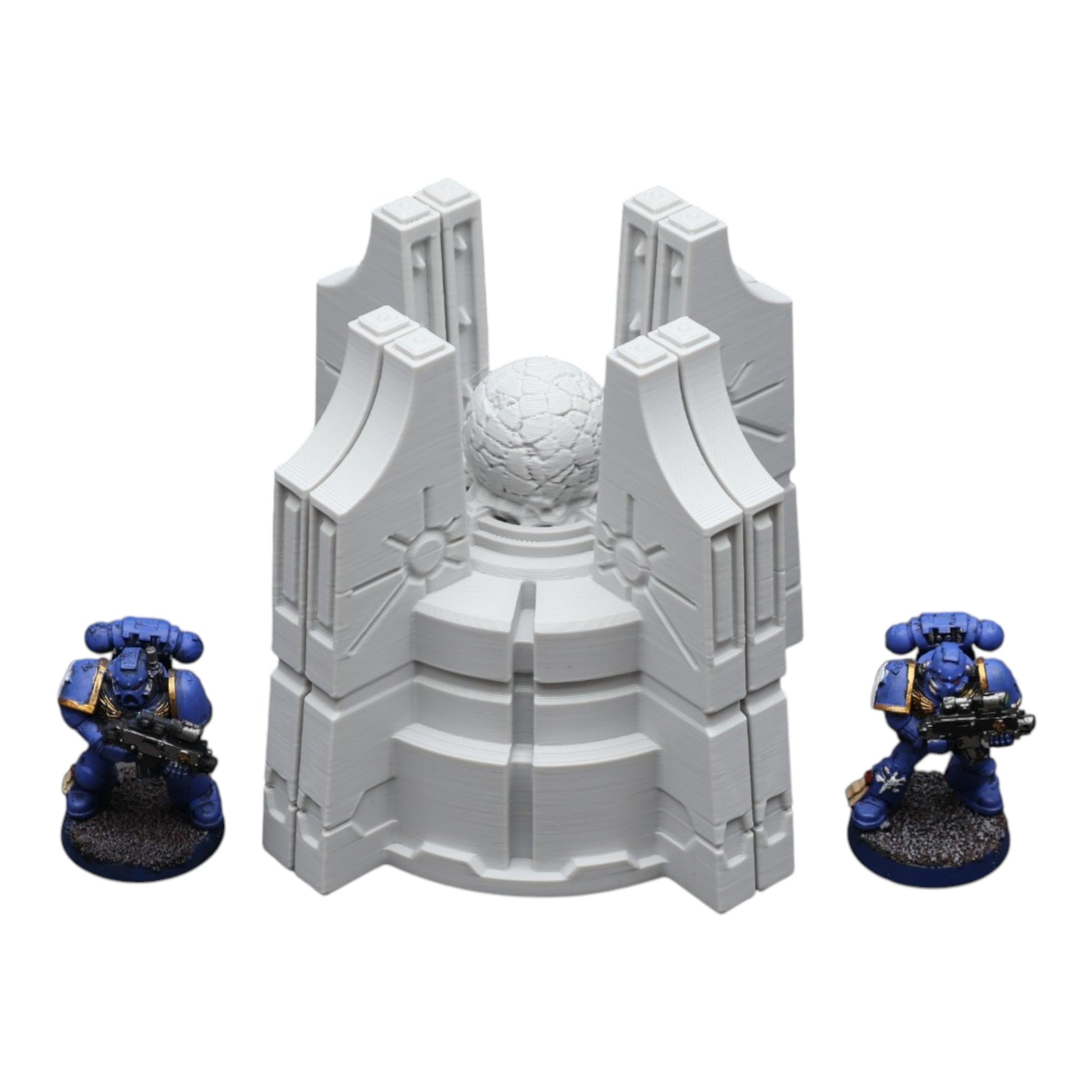 Wargaming 28mm scatter terrain scenery showing 3D-printed item that is compatible with games such as Warhammer 40K, Star Wars Legions, D+D, Dungeons and Dragons, Sci-Fi, Fantasy and other miniature tabletop games. Brand Jawar3d found at www.jawar3d.co.uk.
