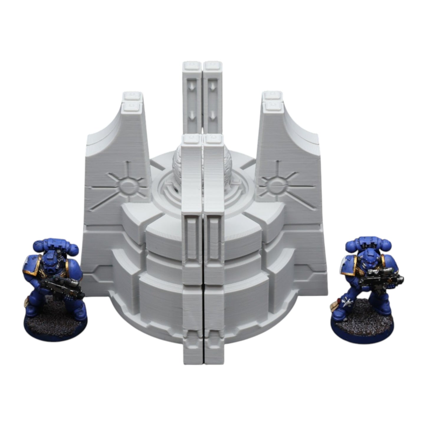 Wargaming 28mm scatter terrain scenery showing 3D-printed item that is compatible with games such as Warhammer 40K, Star Wars Legions, D+D, Dungeons and Dragons, Sci-Fi, Fantasy and other miniature tabletop games. Brand Jawar3d found at www.jawar3d.co.uk.