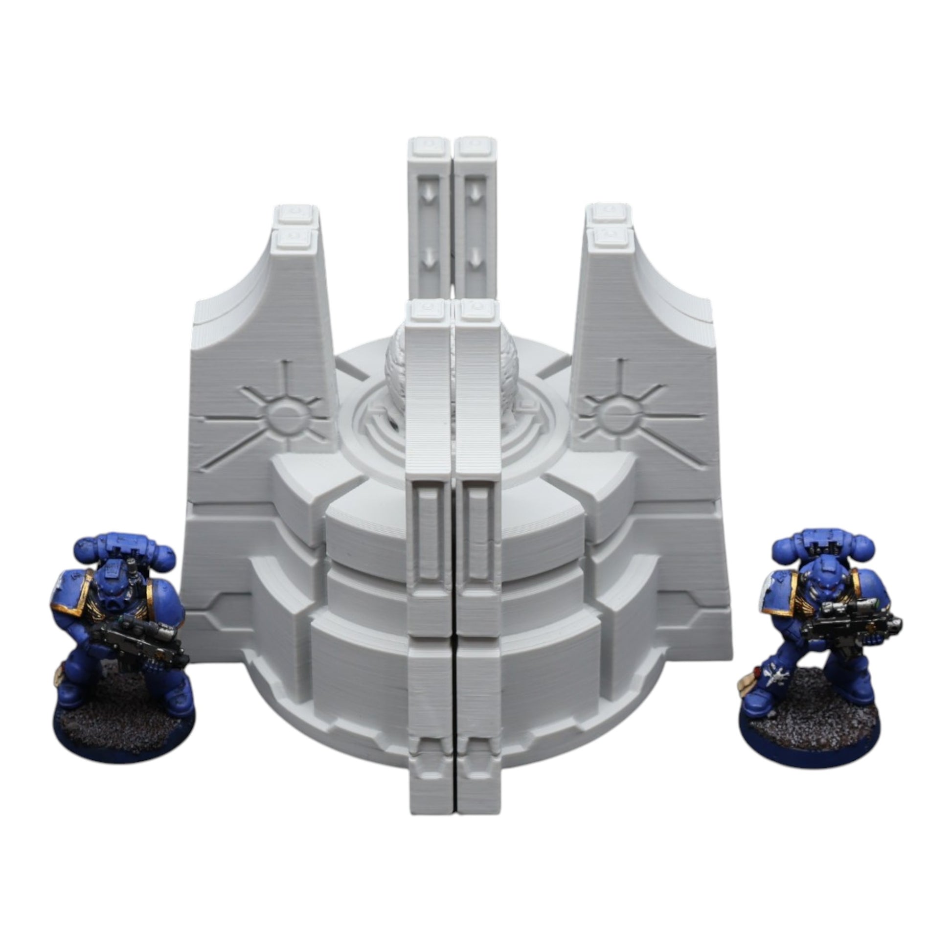Wargaming 28mm scatter terrain scenery showing 3D-printed item that is compatible with games such as Warhammer 40K, Star Wars Legions, D+D, Dungeons and Dragons, Sci-Fi, Fantasy and other miniature tabletop games. Brand Jawar3d found at www.jawar3d.co.uk.