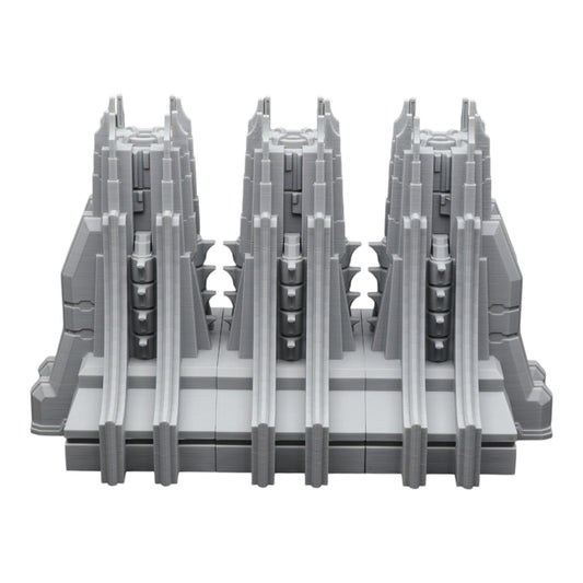 Wargaming 28mm scatter terrain scenery showing 3D-printed item that is compatible with games such as Warhammer 40K, Star Wars Legions, D+D, Dungeons and Dragons, Sci-Fi, Fantasy and other miniature tabletop games. Brand Jawar3d found at www.jawar3d.co.uk.