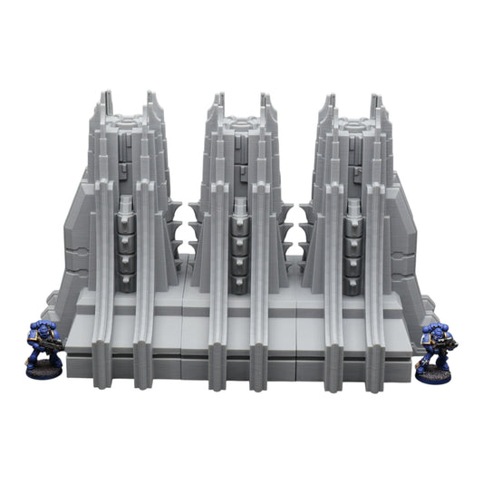 Wargaming 28mm scatter terrain scenery showing 3D-printed item that is compatible with games such as Warhammer 40K, Star Wars Legions, D+D, Dungeons and Dragons, Sci-Fi, Fantasy and other miniature tabletop games. Brand Jawar3d found at www.jawar3d.co.uk.