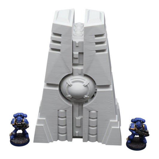Wargaming 28mm scatter terrain scenery showing 3D-printed item that is compatible with games such as Warhammer 40K, Star Wars Legions, D+D, Dungeons and Dragons, Sci-Fi, Fantasy and other miniature tabletop games. Brand Jawar3d found at www.jawar3d.co.uk.