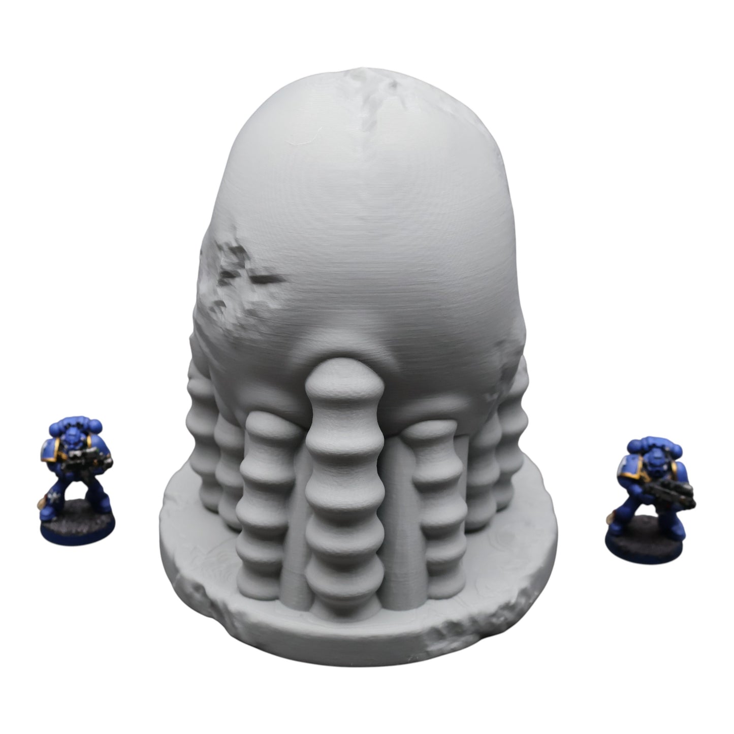 Wargaming 28mm scatter terrain scenery showing 3D-printed item that is compatible with games such as Warhammer 40K, Star Wars Legions, D+D, Dungeons and Dragons, Sci-Fi, Fantasy and other miniature tabletop games. Brand Jawar3d found at www.jawar3d.co.uk.