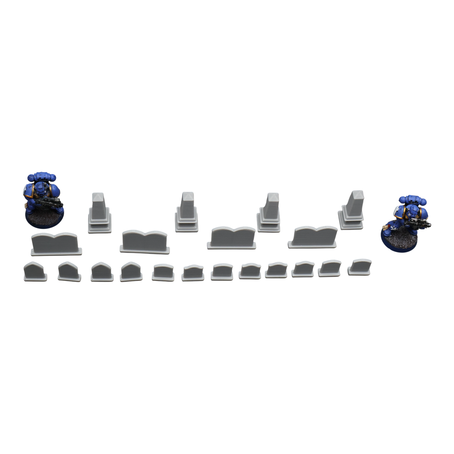 Wargaming 28mm scatter terrain scenery showing 3D-printed item that is compatible with games such as Warhammer 40K, Star Wars Legions, D+D, Dungeons and Dragons, Sci-Fi, Fantasy and other miniature tabletop games. Brand Jawar3d found at www.jawar3d.co.uk.