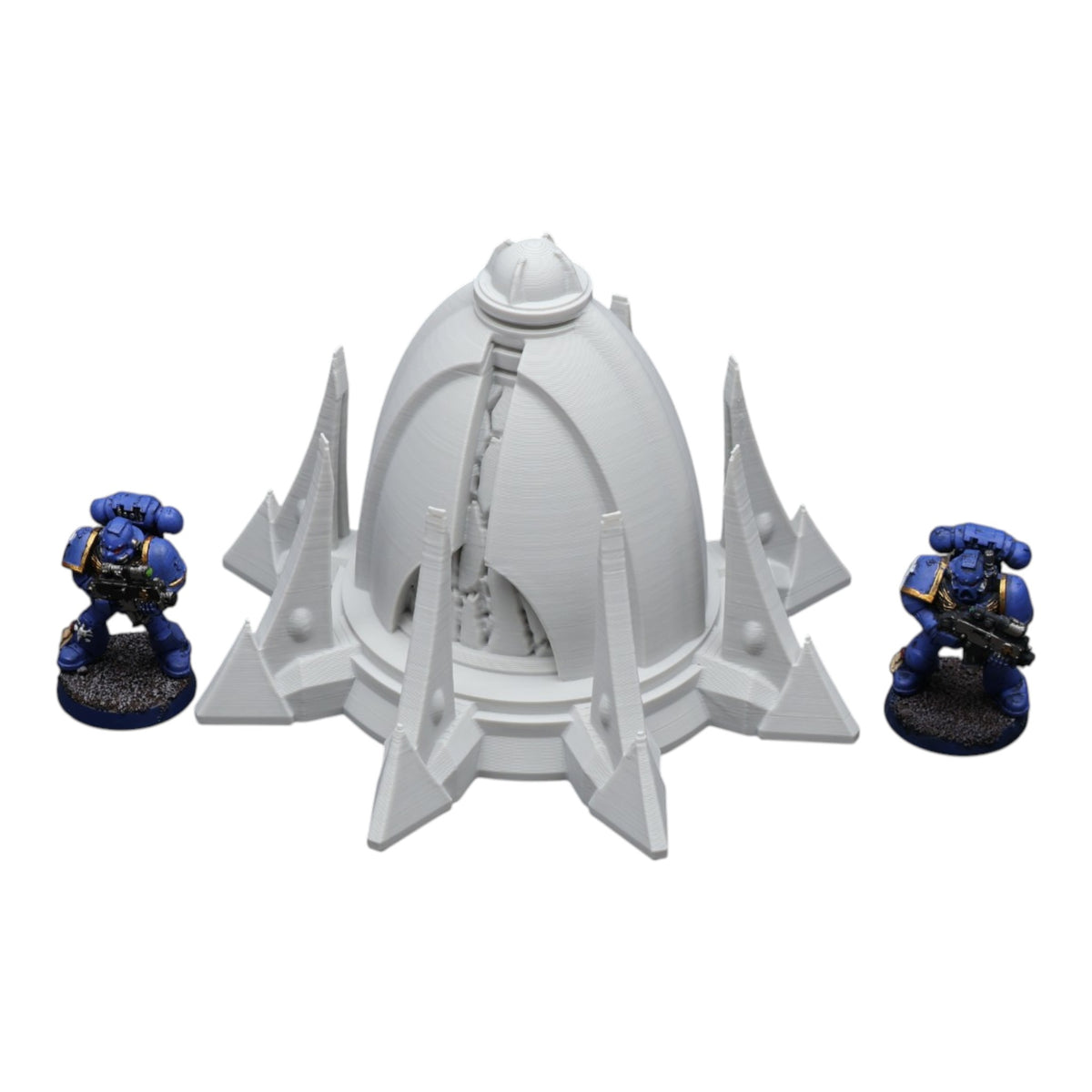 Wargaming 28mm scatter terrain scenery showing 3D-printed item that is compatible with games such as Warhammer 40K, Star Wars Legions, D+D, Dungeons and Dragons, Sci-Fi, Fantasy and other miniature tabletop games. Brand Jawar3d found at www.jawar3d.co.uk.