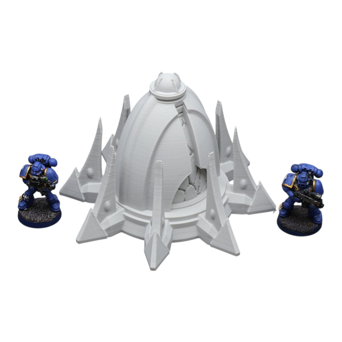 Wargaming 28mm scatter terrain scenery showing 3D-printed item that is compatible with games such as Warhammer 40K, Star Wars Legions, D+D, Dungeons and Dragons, Sci-Fi, Fantasy and other miniature tabletop games. Brand Jawar3d found at www.jawar3d.co.uk.