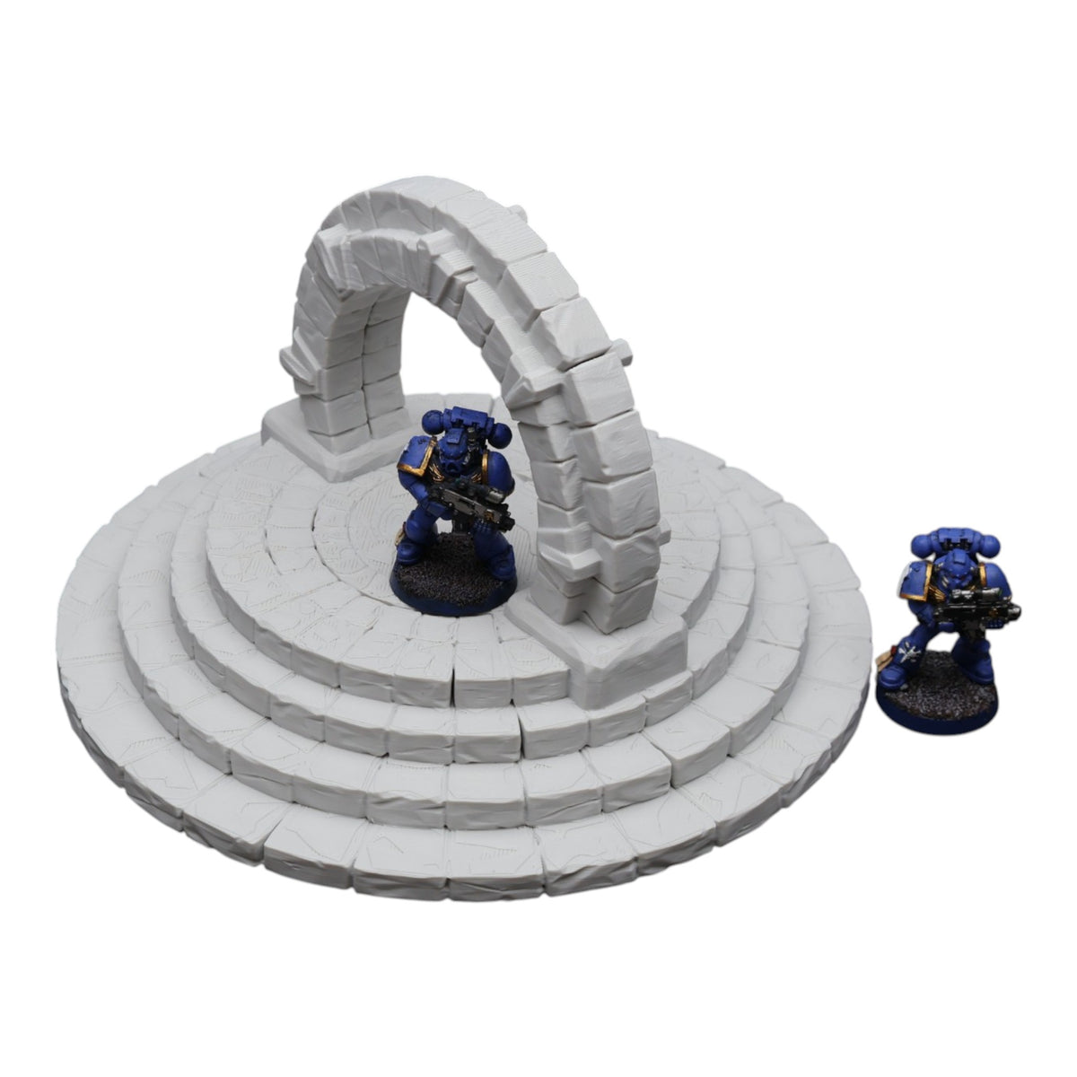 Wargaming 28mm scatter terrain scenery showing 3D-printed item that is compatible with games such as Warhammer 40K, Star Wars Legions, D+D, Dungeons and Dragons, Sci-Fi, Fantasy and other miniature tabletop games. Brand Jawar3d found at www.jawar3d.co.uk.