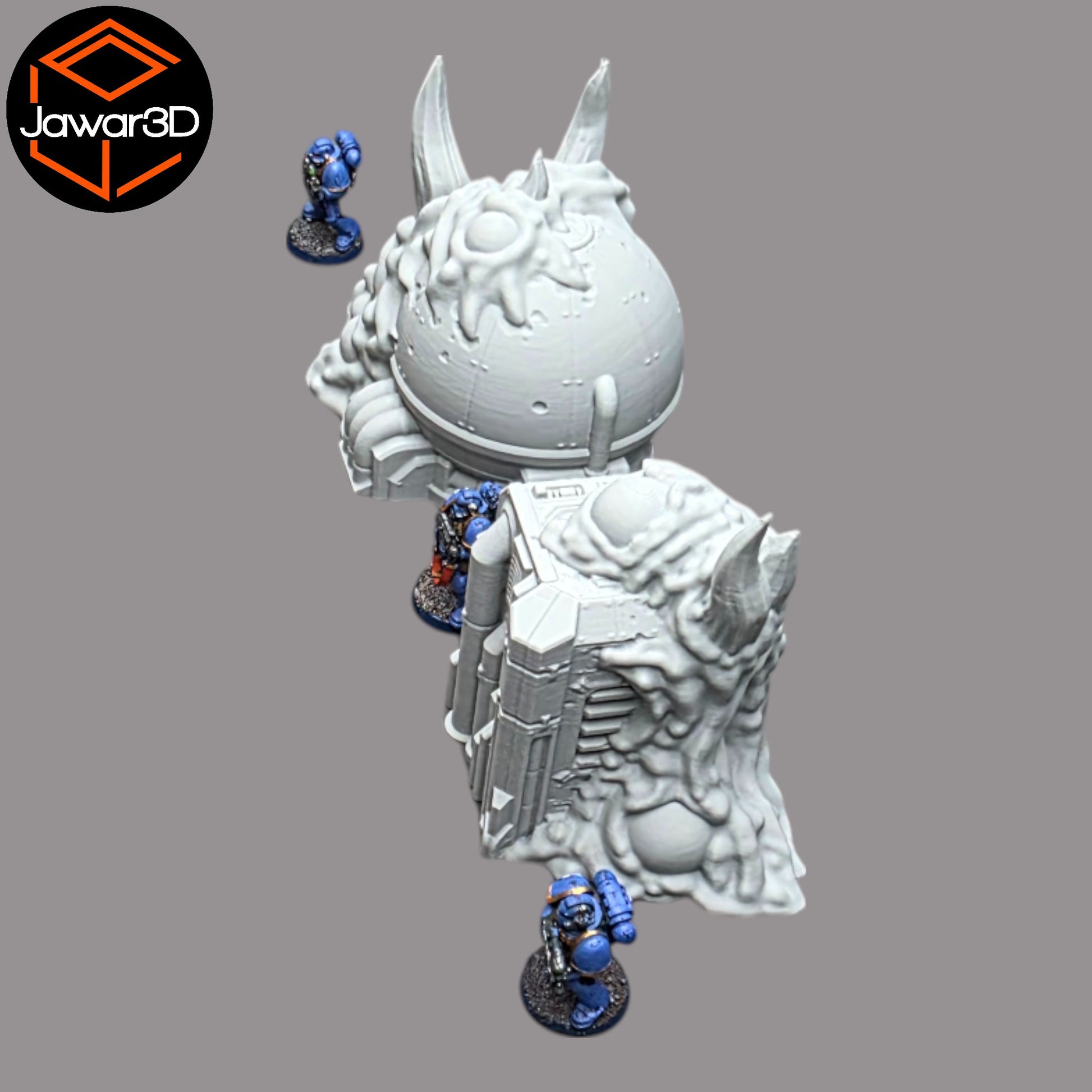 Wargaming 28mm scatter terrain scenery showing 3D-printed item that is compatible with games such as Warhammer 40K, Star Wars Legions, D+D, Dungeons and Dragons, Sci-Fi, Fantasy and other miniature tabletop games. Brand Jawar3d found at www.jawar3d.co.uk.