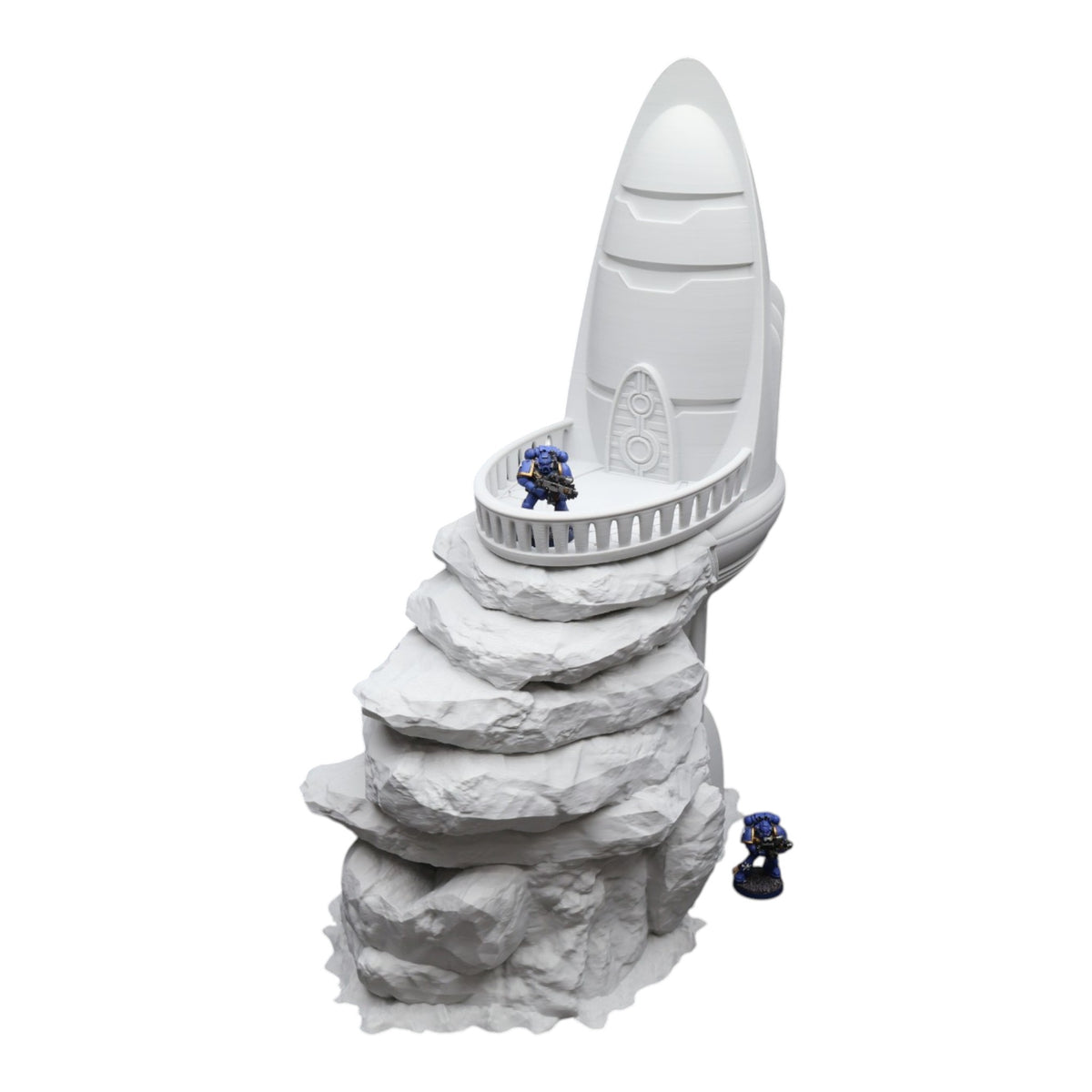 Wargaming 28mm scatter terrain scenery showing 3D-printed item that is compatible with games such as Warhammer 40K, Star Wars Legions, D+D, Dungeons and Dragons, Sci-Fi, Fantasy and other miniature tabletop games. Brand Jawar3d found at www.jawar3d.co.uk.