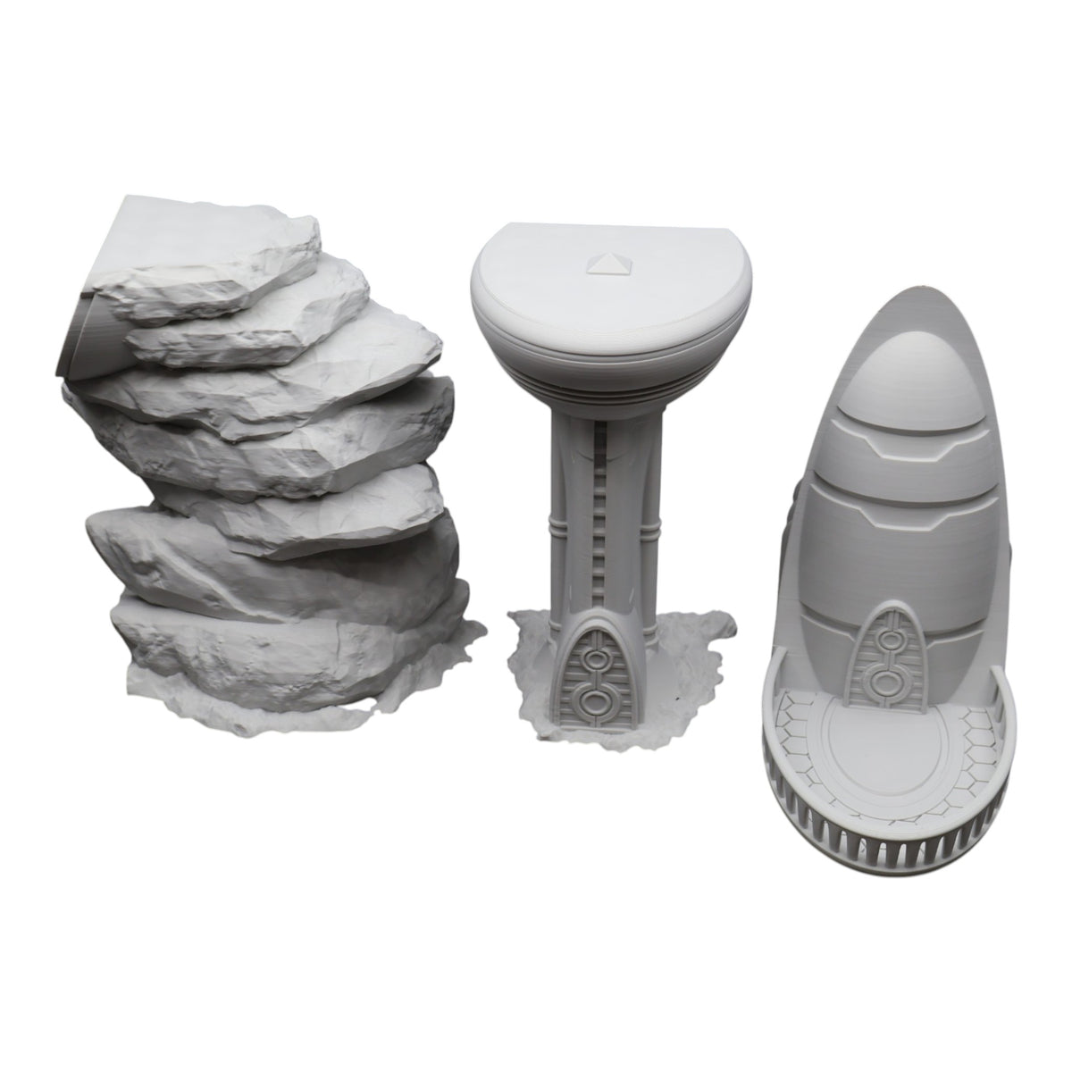 Wargaming 28mm scatter terrain scenery showing 3D-printed item that is compatible with games such as Warhammer 40K, Star Wars Legions, D+D, Dungeons and Dragons, Sci-Fi, Fantasy and other miniature tabletop games. Brand Jawar3d found at www.jawar3d.co.uk.