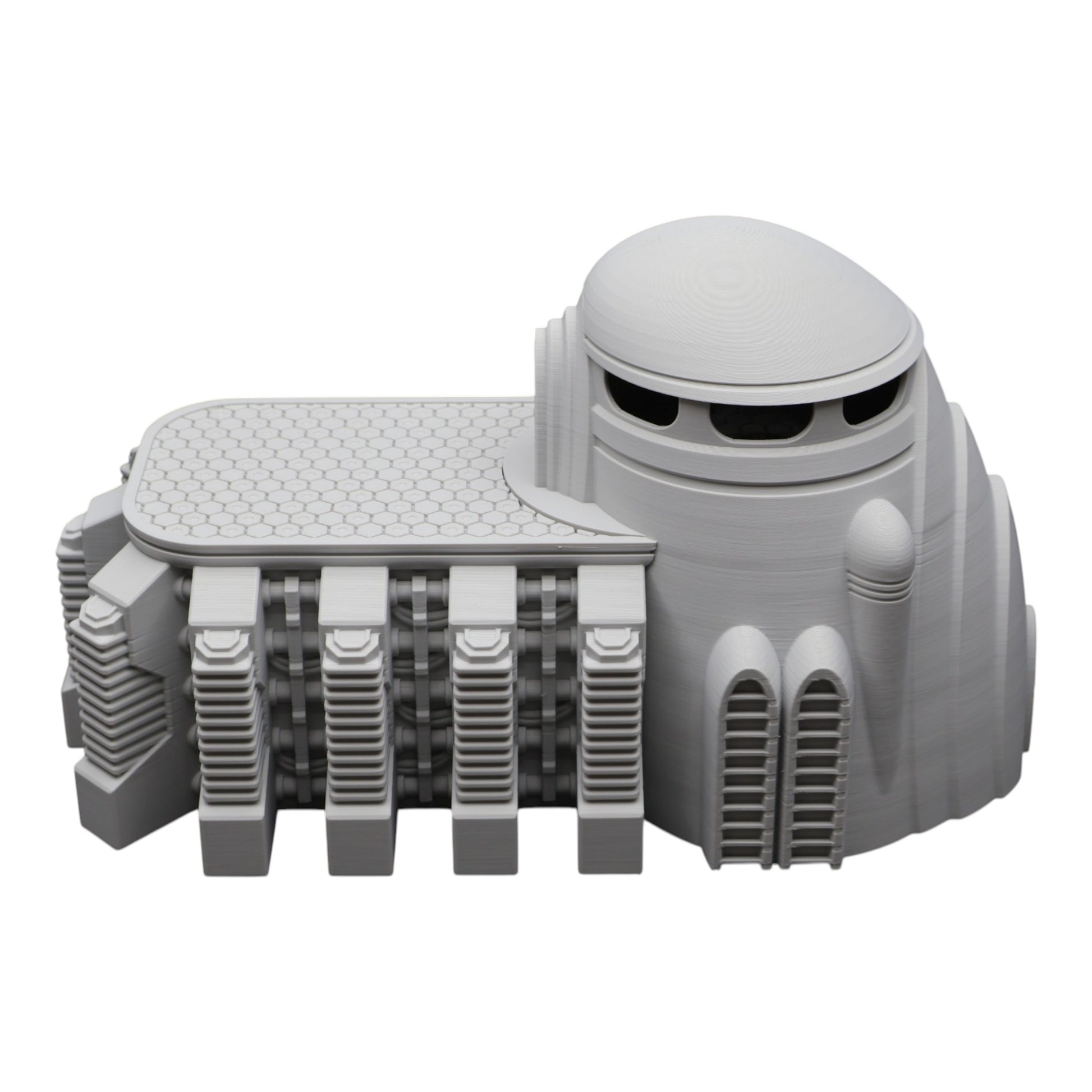 Wargaming 28mm scatter terrain scenery showing 3D-printed item that is compatible with games such as Warhammer 40K, Star Wars Legions, D+D, Dungeons and Dragons, Sci-Fi, Fantasy and other miniature tabletop games. Brand Jawar3d found at www.jawar3d.co.uk.