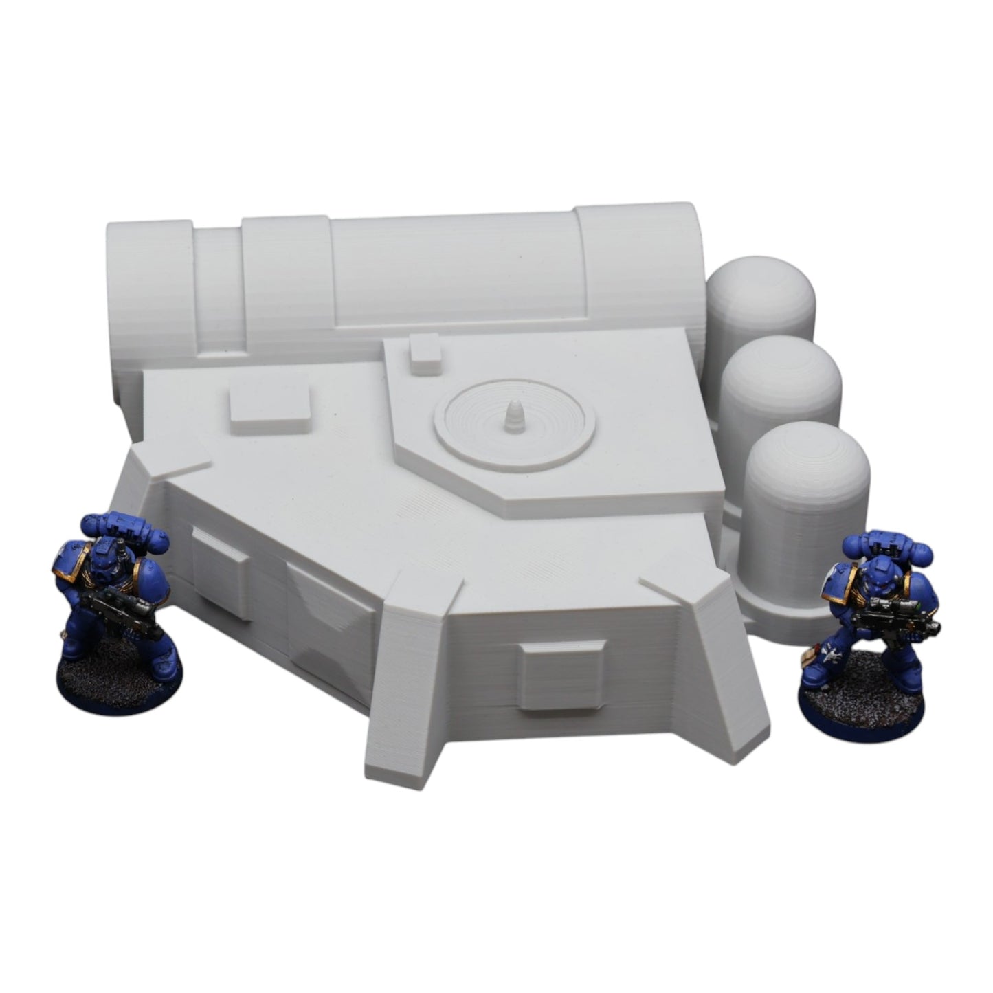 Wargaming 28mm scatter terrain scenery showing 3D-printed item that is compatible with games such as Warhammer 40K, Star Wars Legions, D+D, Dungeons and Dragons, Sci-Fi, Fantasy and other miniature tabletop games. Brand Jawar3d found at www.jawar3d.co.uk.