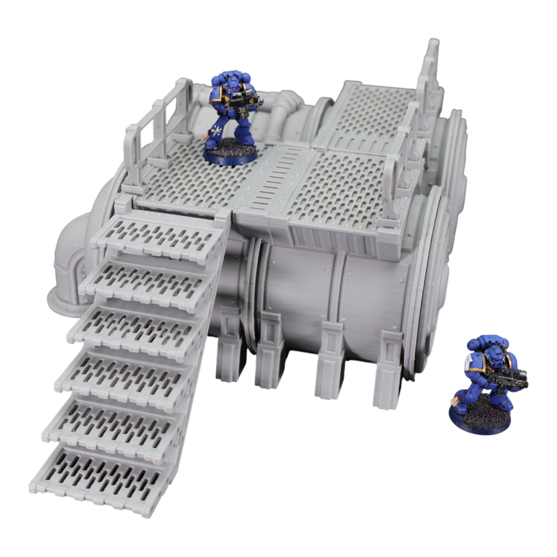 Wargaming 28mm scatter terrain scenery showing 3D-printed item that is compatible with games such as Warhammer 40K, Star Wars Legions, D+D, Dungeons and Dragons, Sci-Fi, Fantasy and other miniature tabletop games. Brand Jawar3d found at www.jawar3d.co.uk.